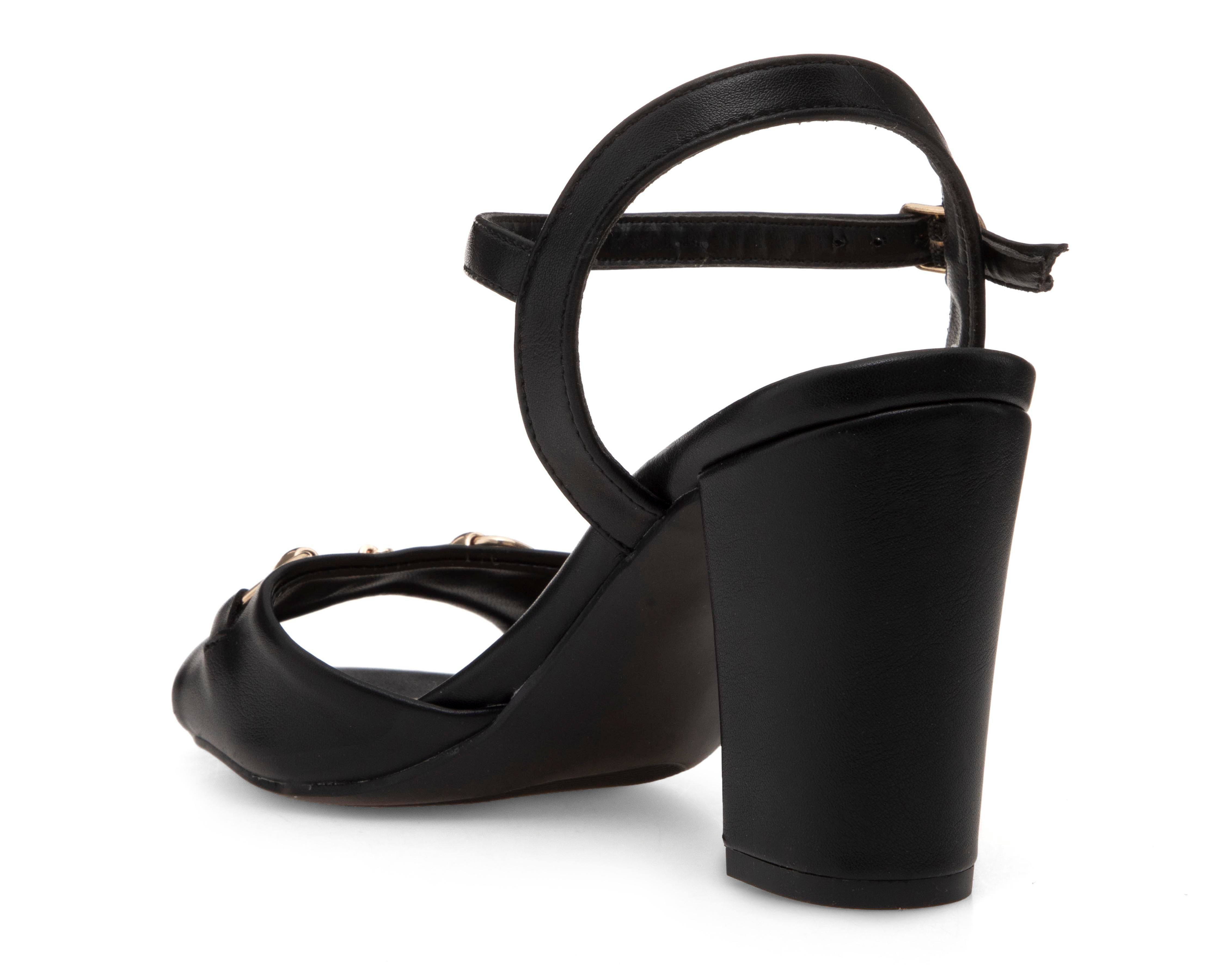 Foto 4 pulgar | Sandalias de Tacón Lady Paulina Dorian para Mujer