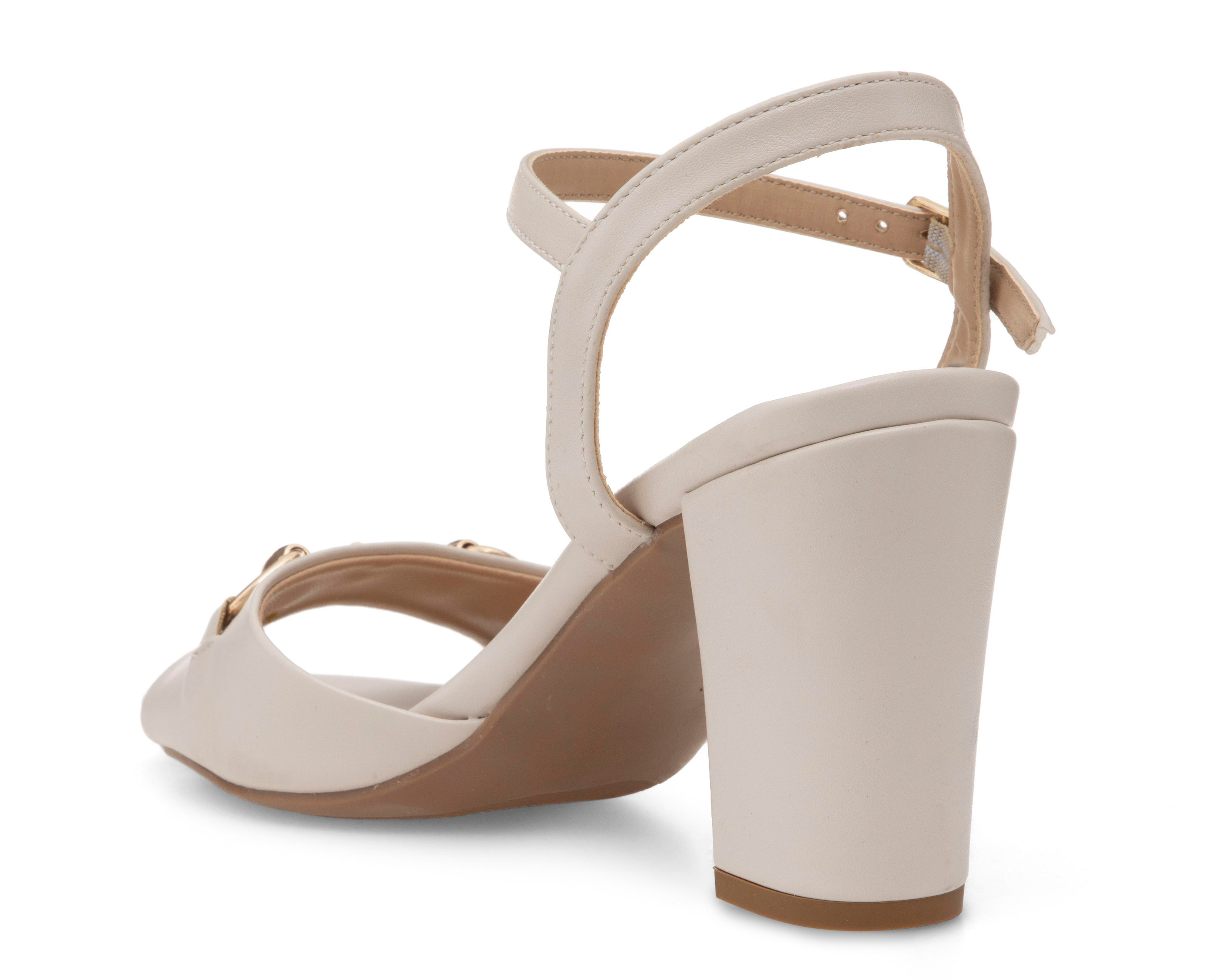 Foto 4 pulgar | Sandalias de Tacón Lady Paulina Dorian para Mujer