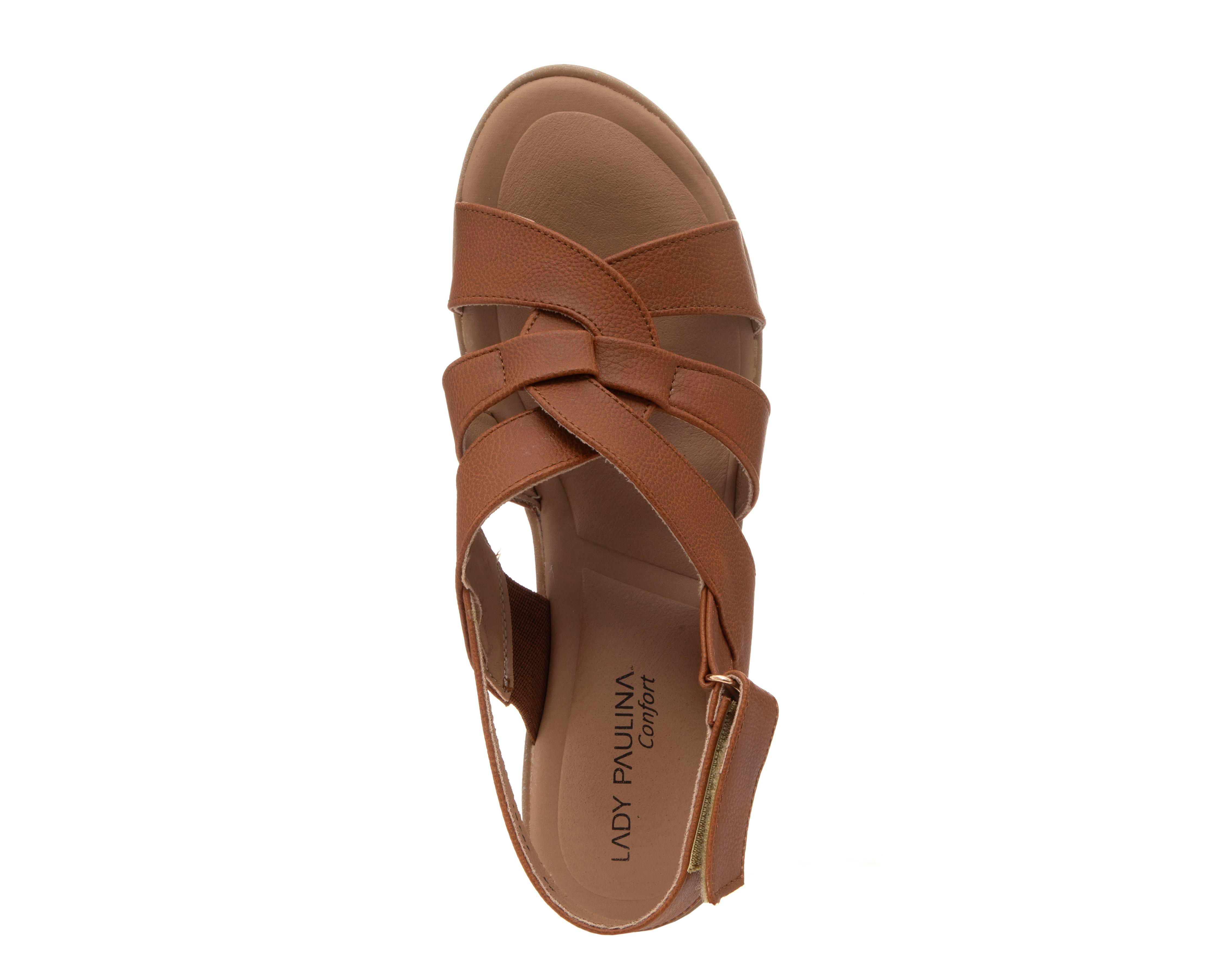 Foto 6 pulgar | Sandalias Confort Lady Paulina Iris para Mujer