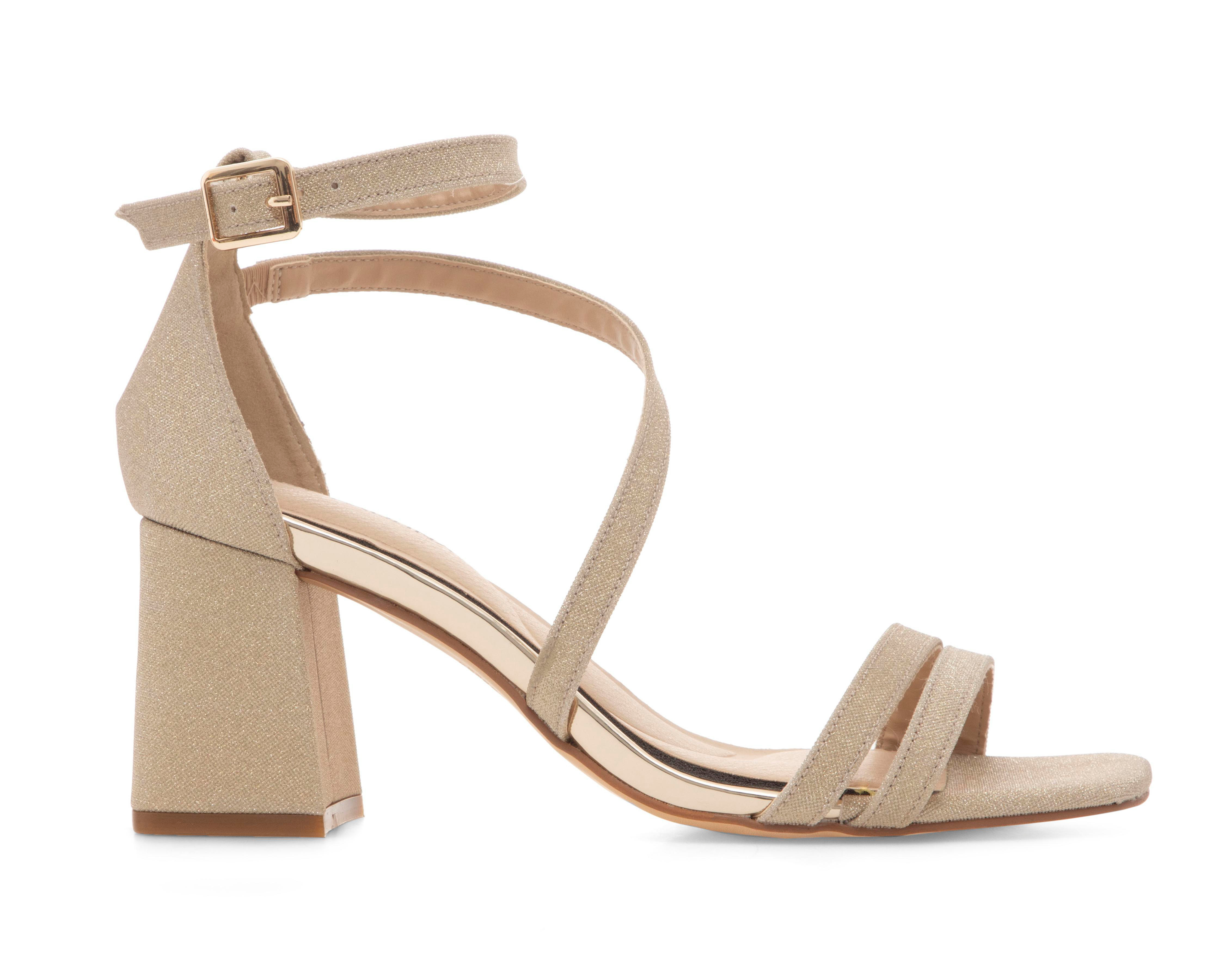 Foto 2 | Sandalias de Tacón Lady Paulina Cadiz para Mujer