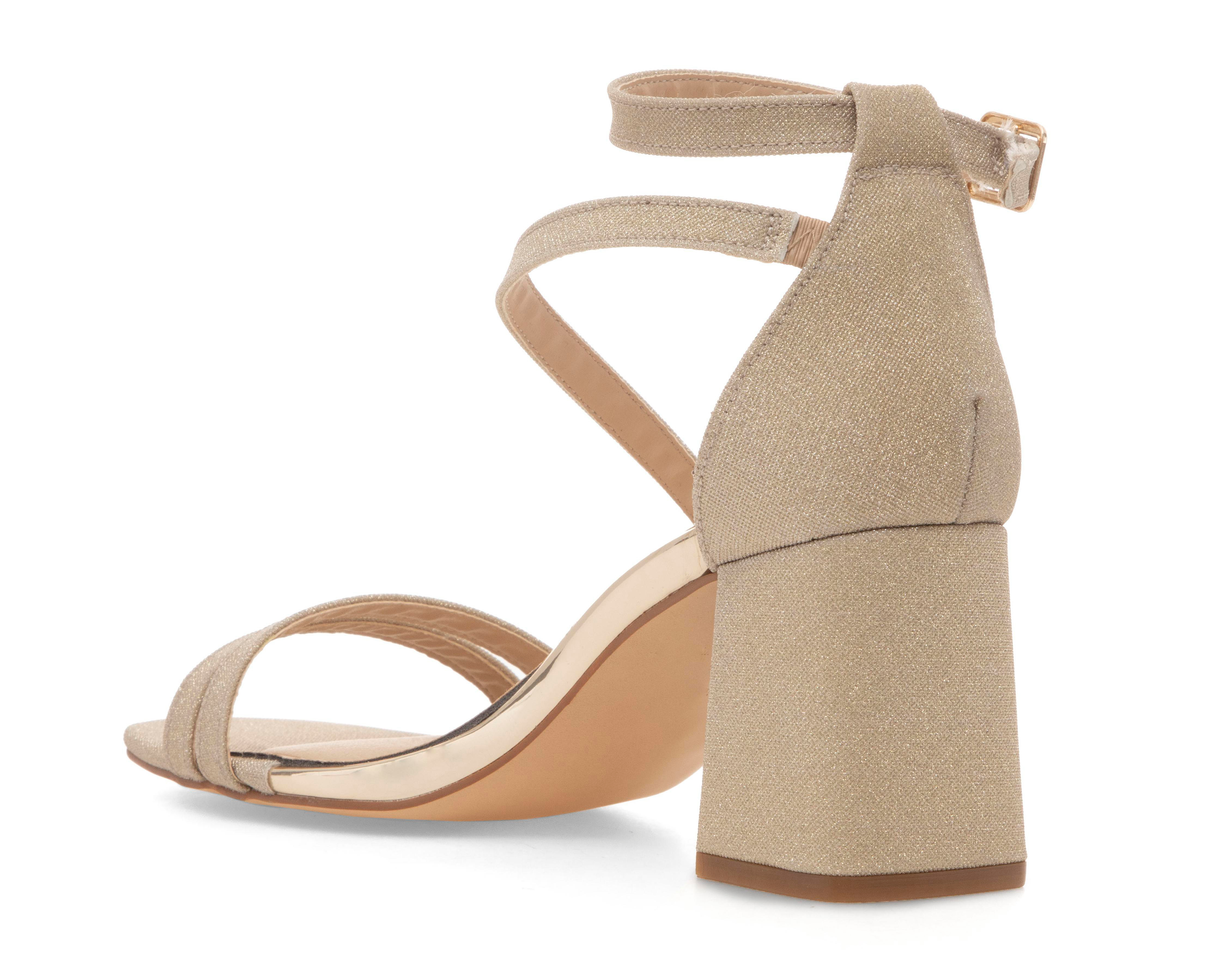 Foto 4 pulgar | Sandalias de Tacón Lady Paulina Cadiz para Mujer