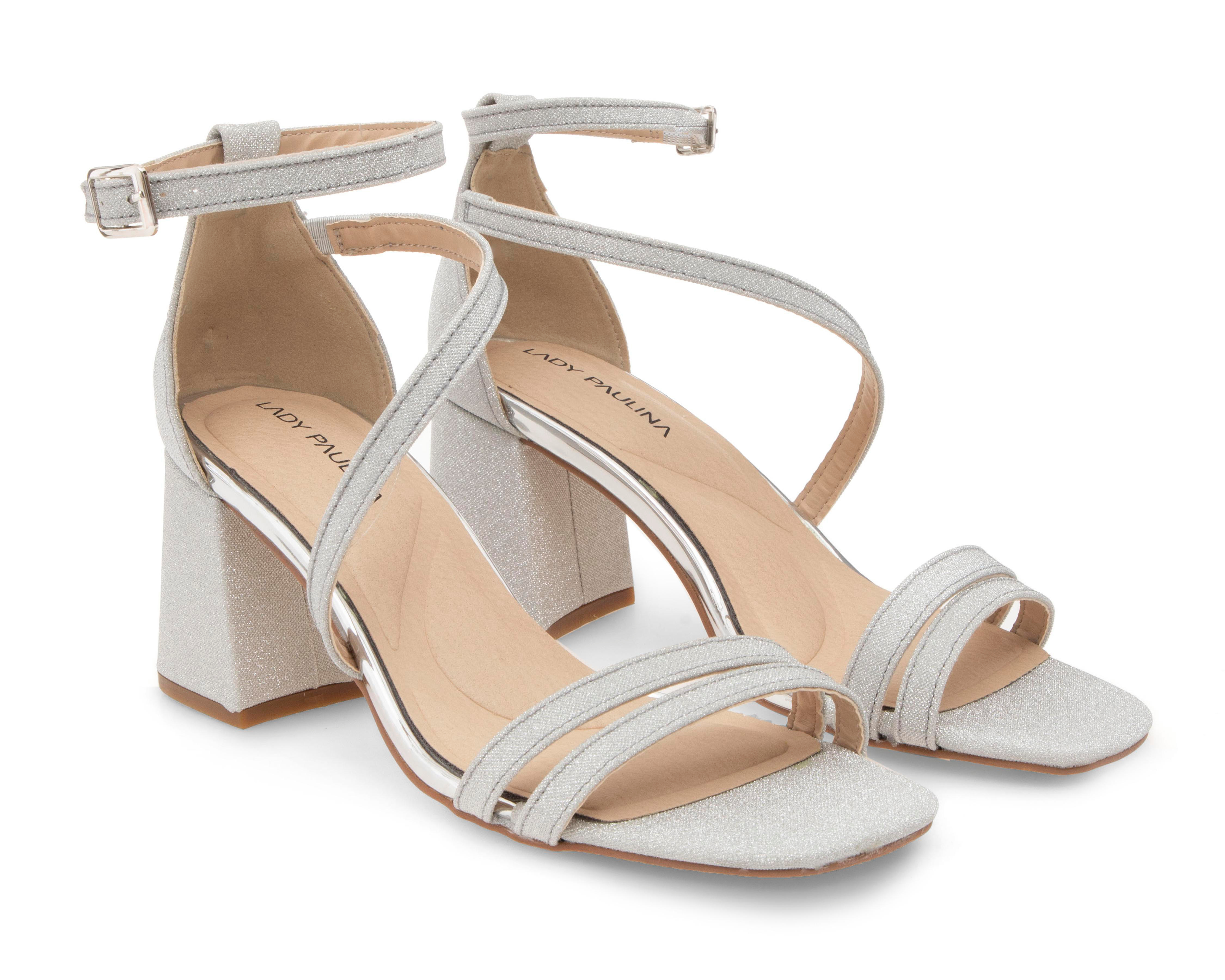 Foto 1 | Sandalias de Tacón Lady Paulina Cadiz para Mujer