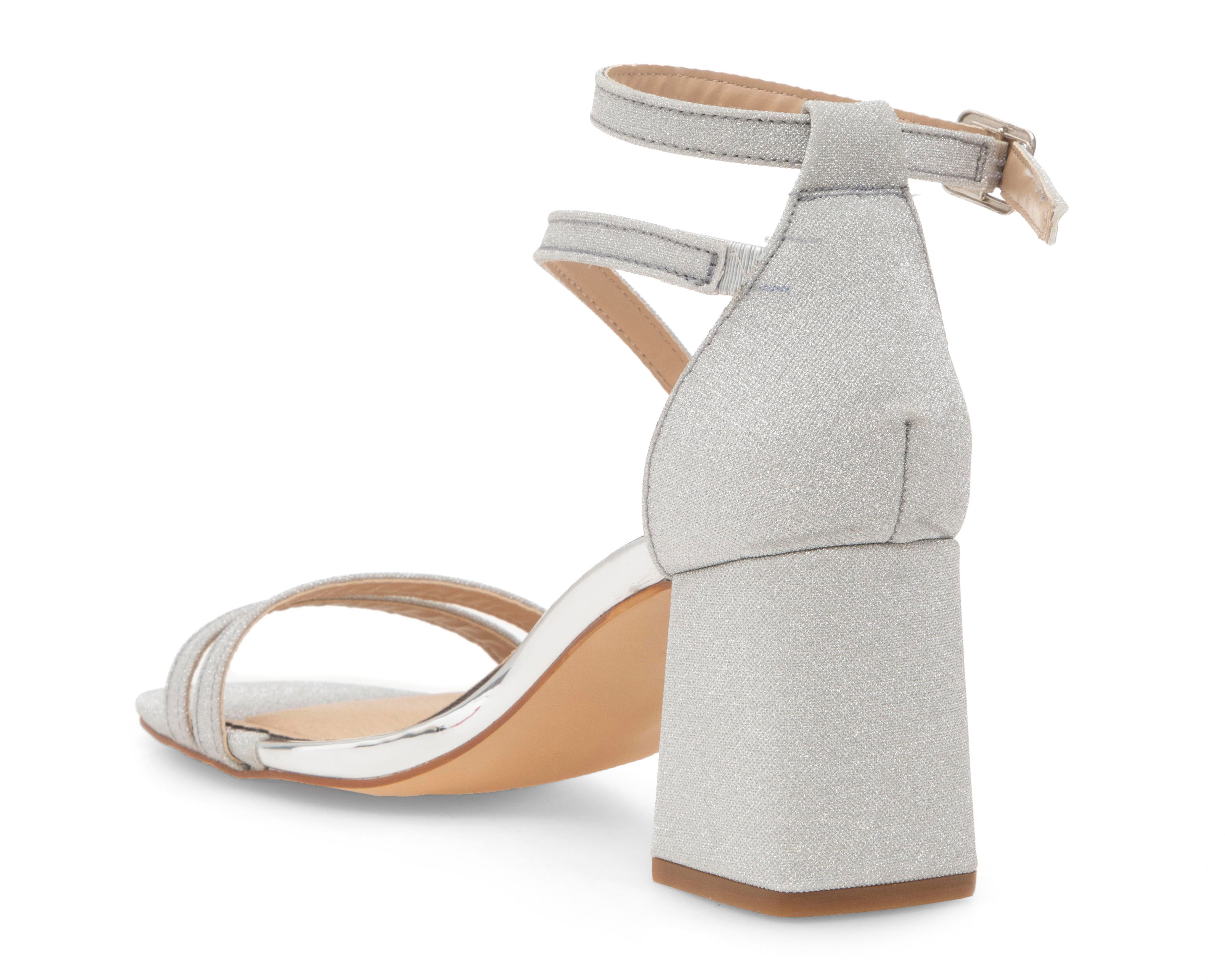Foto 4 pulgar | Sandalias de Tacón Lady Paulina Cadiz para Mujer