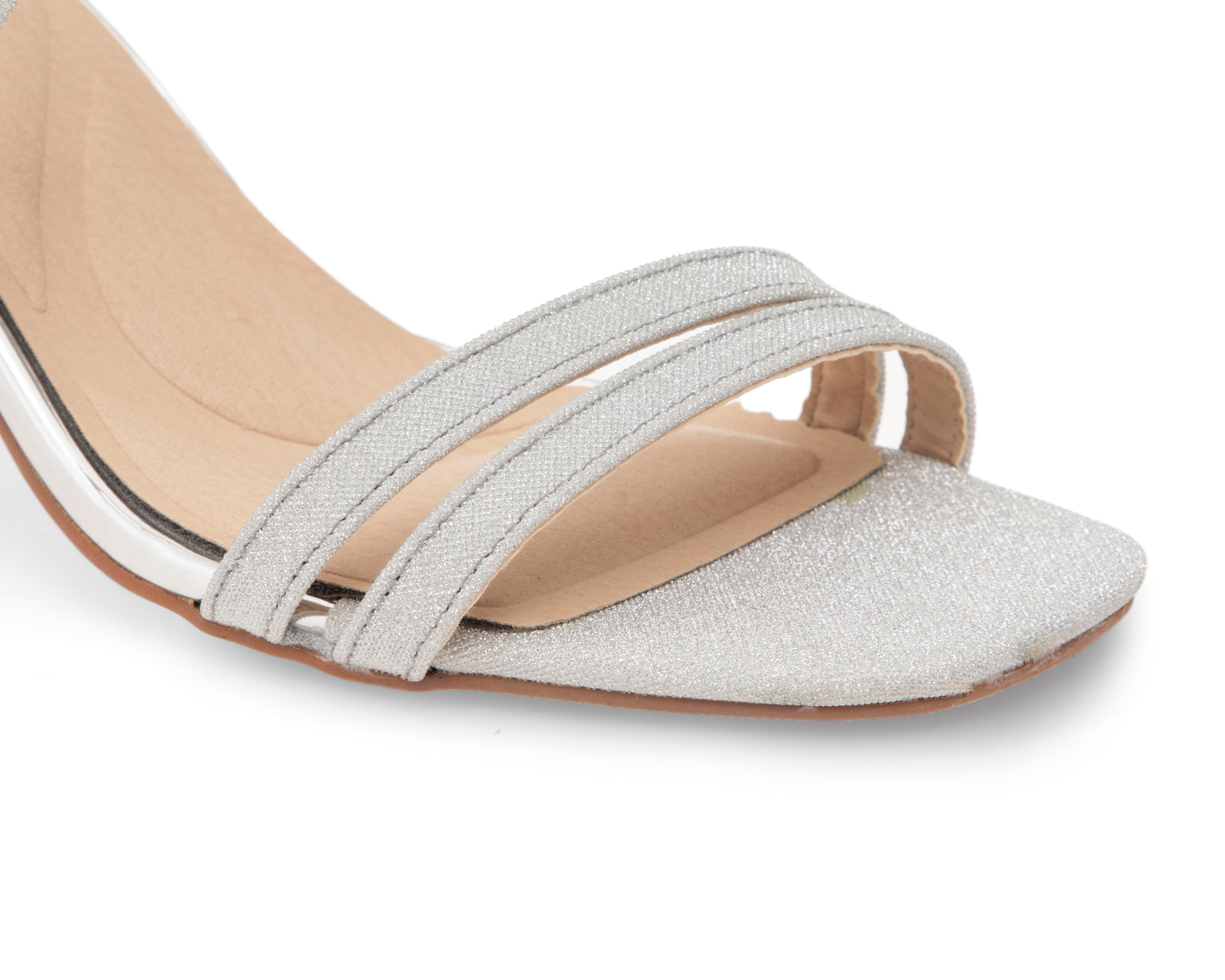 Foto 7 pulgar | Sandalias de Tacón Lady Paulina Cadiz para Mujer