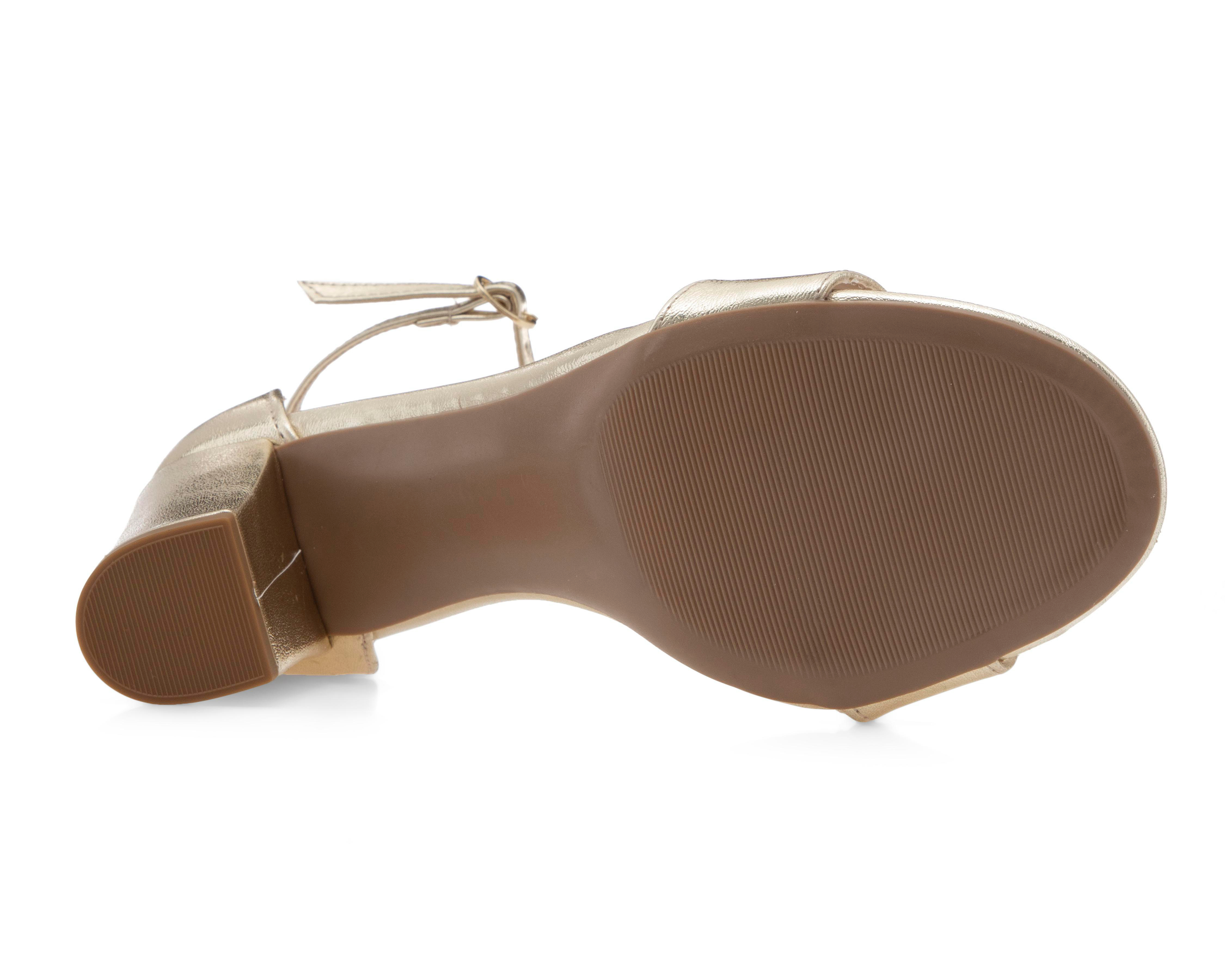Foto 4 | Sandalias de Tacón Lady Paulina Dorian para Mujer