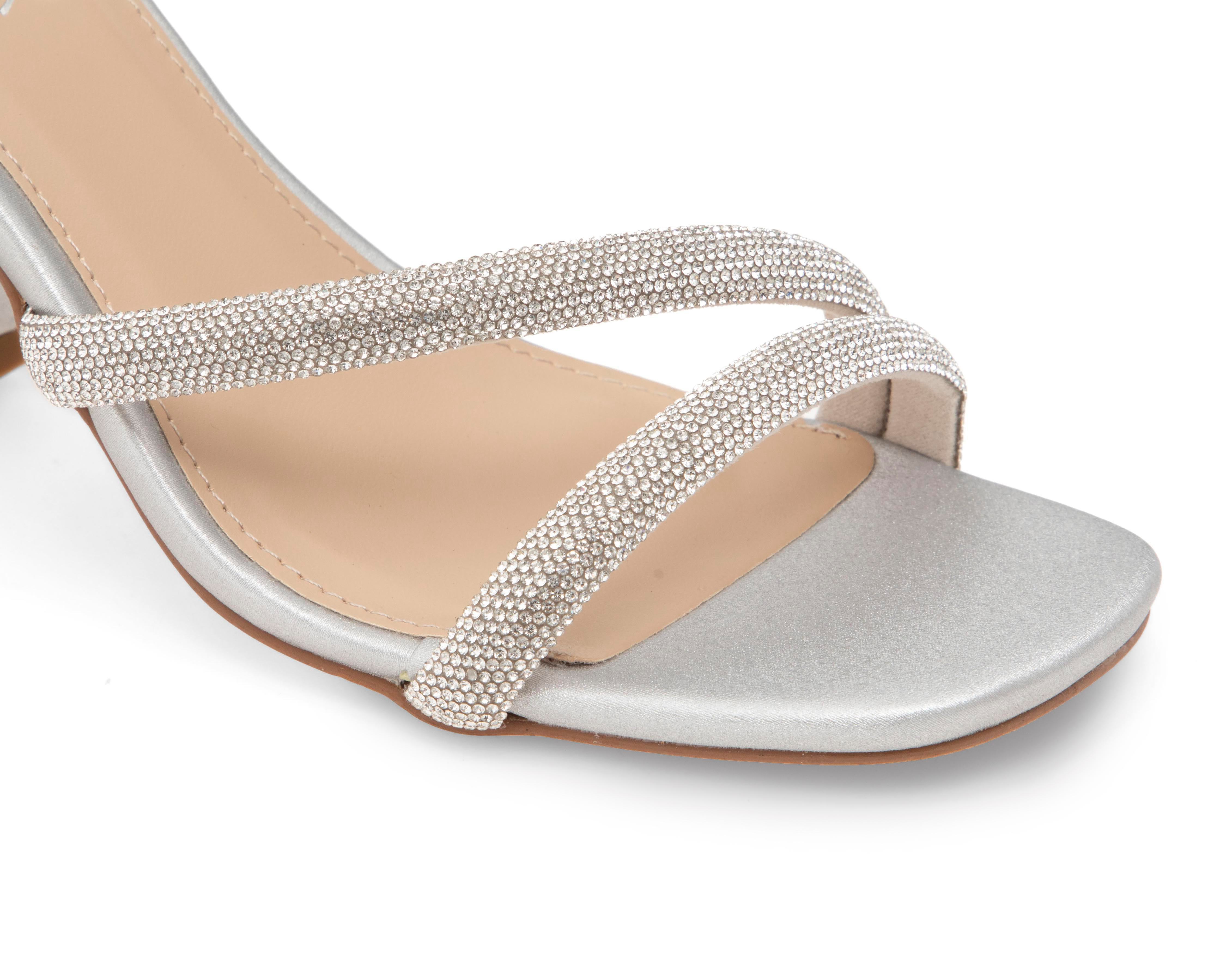 Foto 6 | Sandalias de Tacón Lady Paulina Ivrea para Mujer