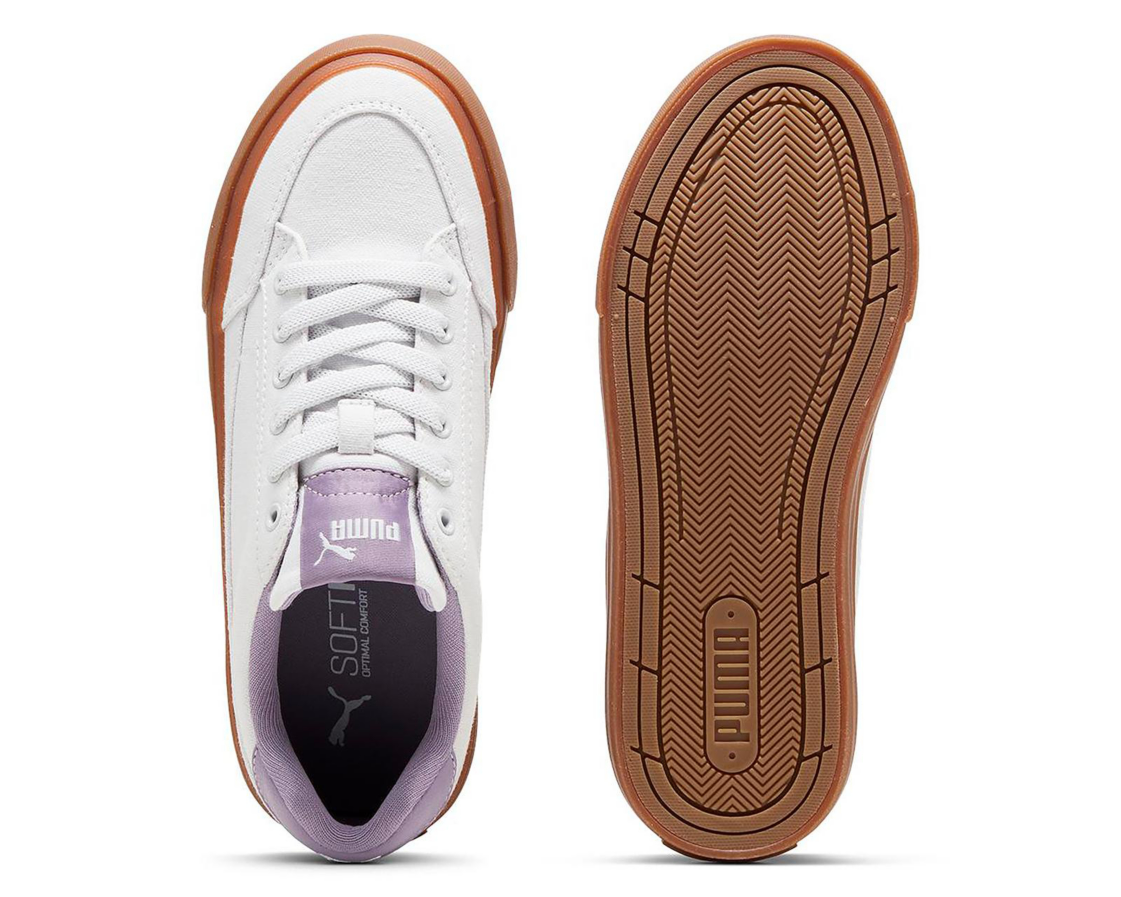 Foto 3 pulgar | Tenis Puma Court Classic Vulc para Mujer