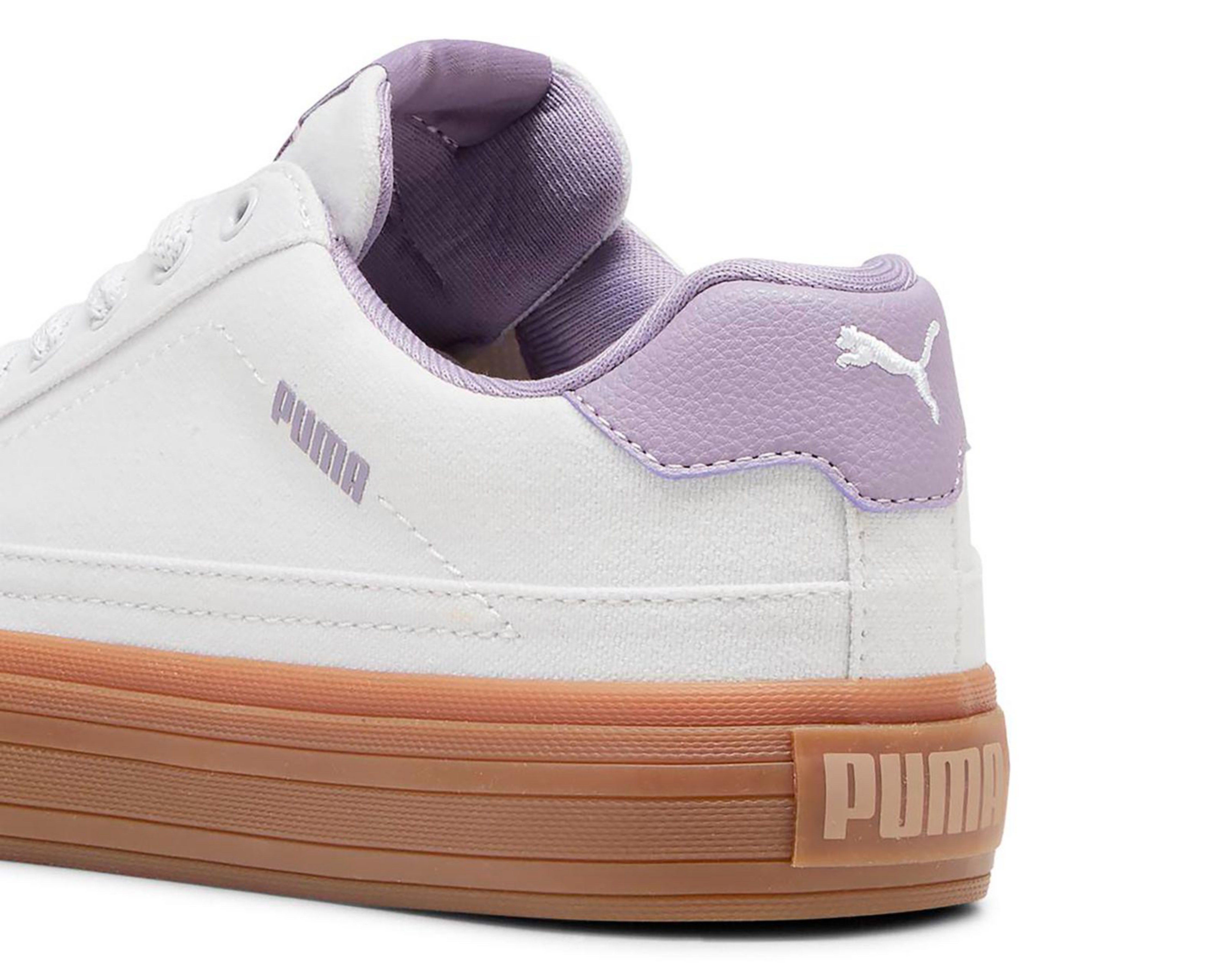 Foto 7 pulgar | Tenis Puma Court Classic Vulc para Mujer