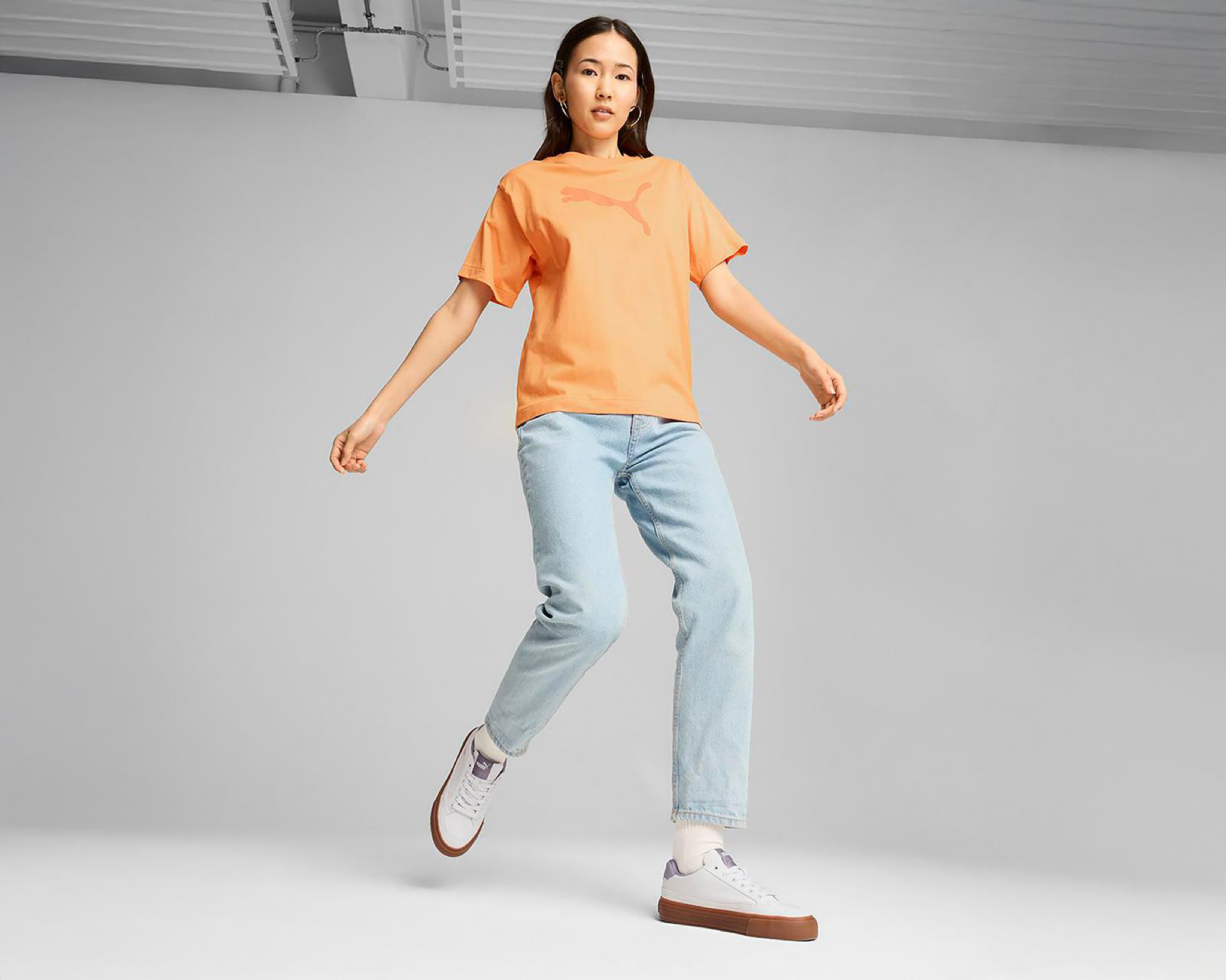 Foto 9 pulgar | Tenis Puma Court Classic Vulc para Mujer