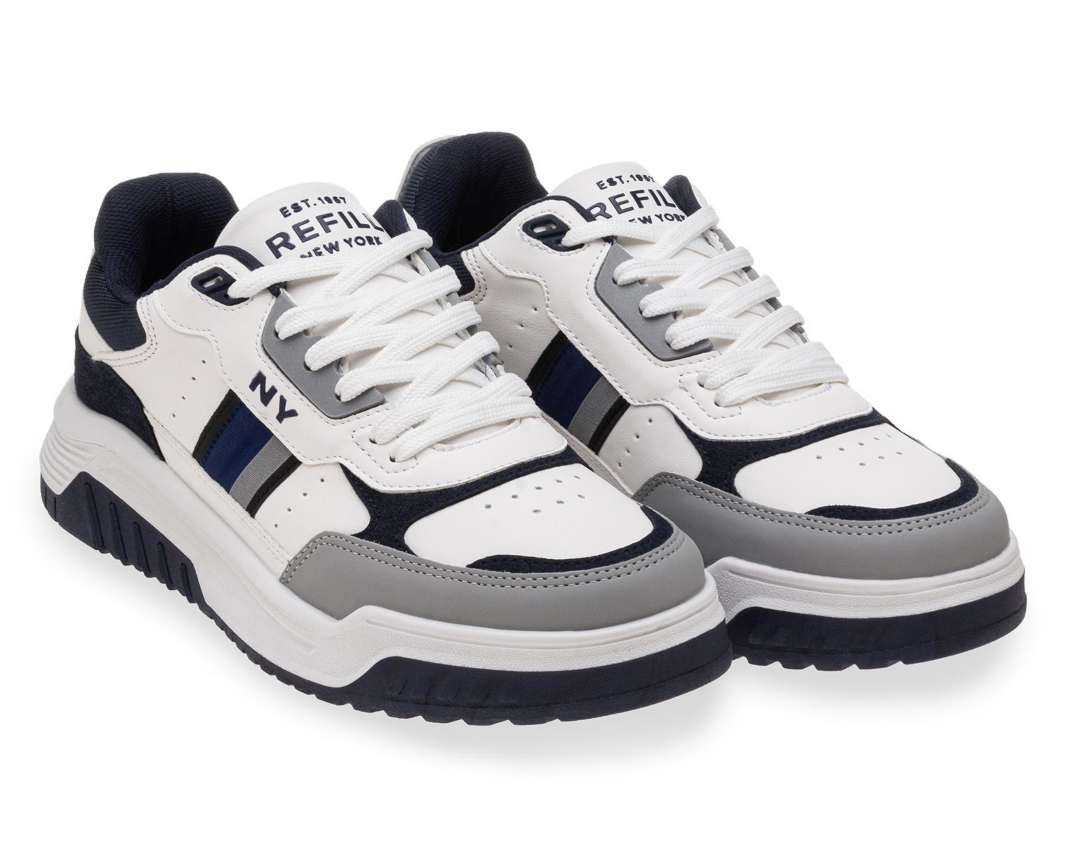 Foto 1 | Tenis Casuales Refill Bran para Hombre