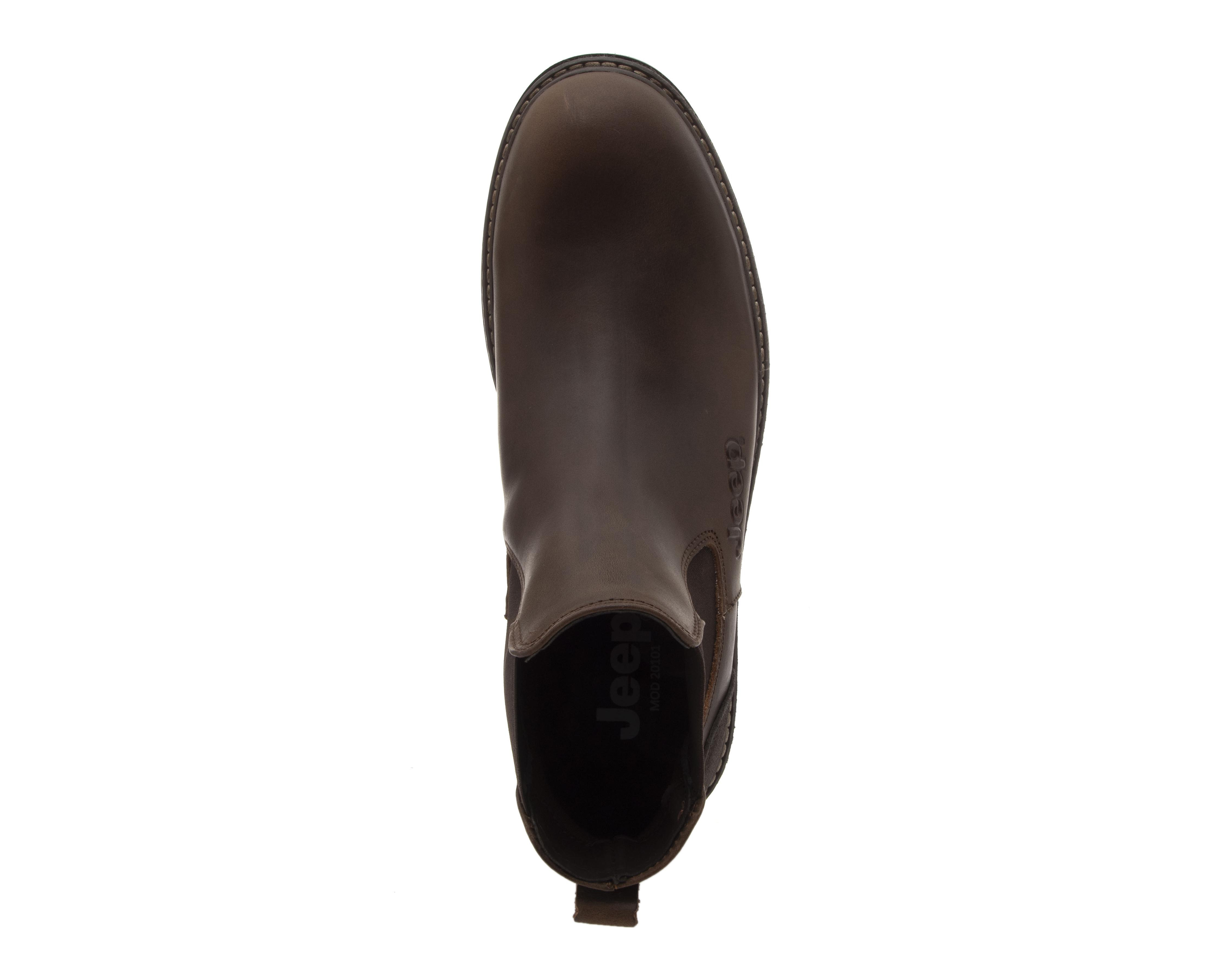 Foto 6 pulgar | Botas Casuales Jeep de Piel para Hombre