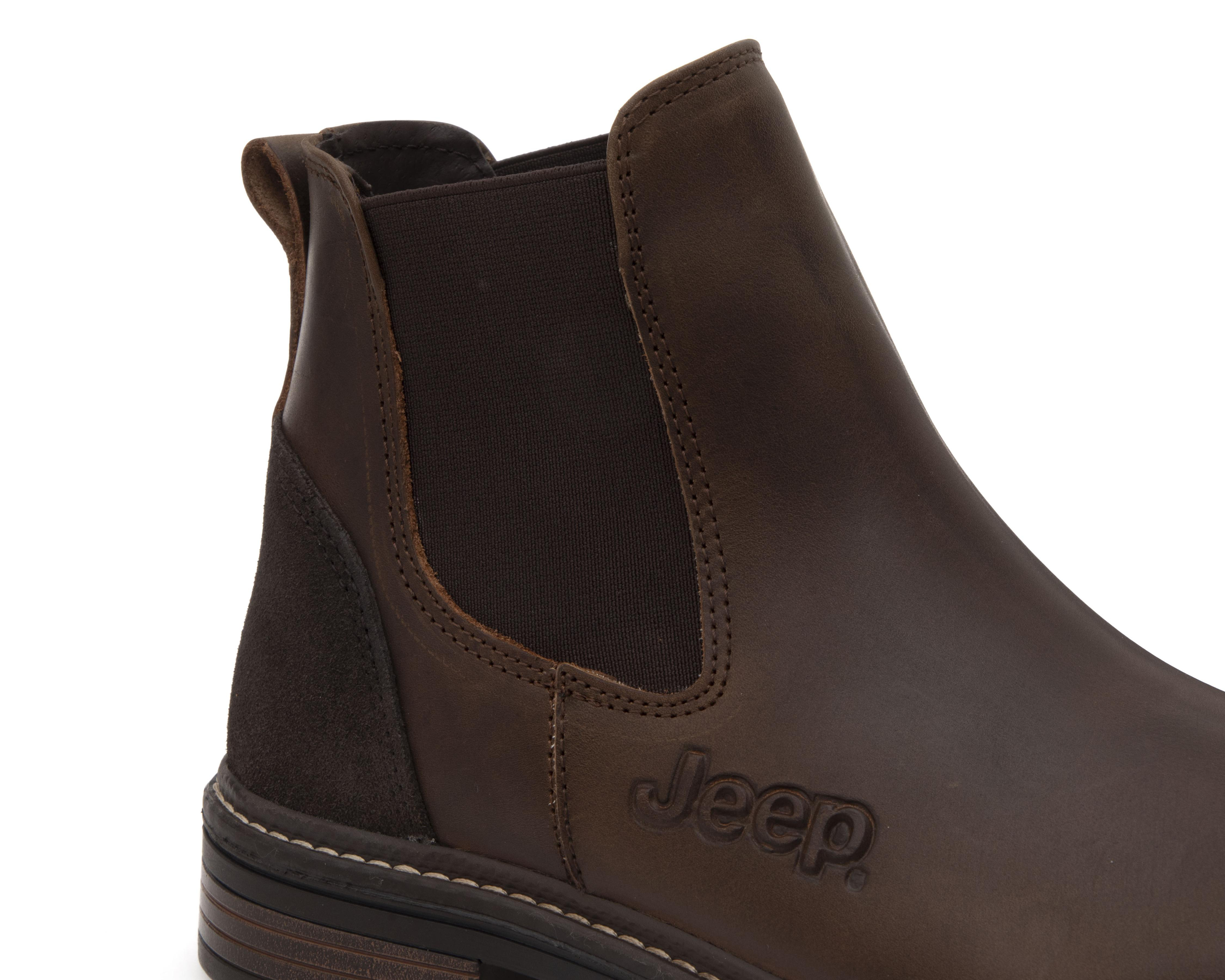 Foto 7 pulgar | Botas Casuales Jeep de Piel para Hombre