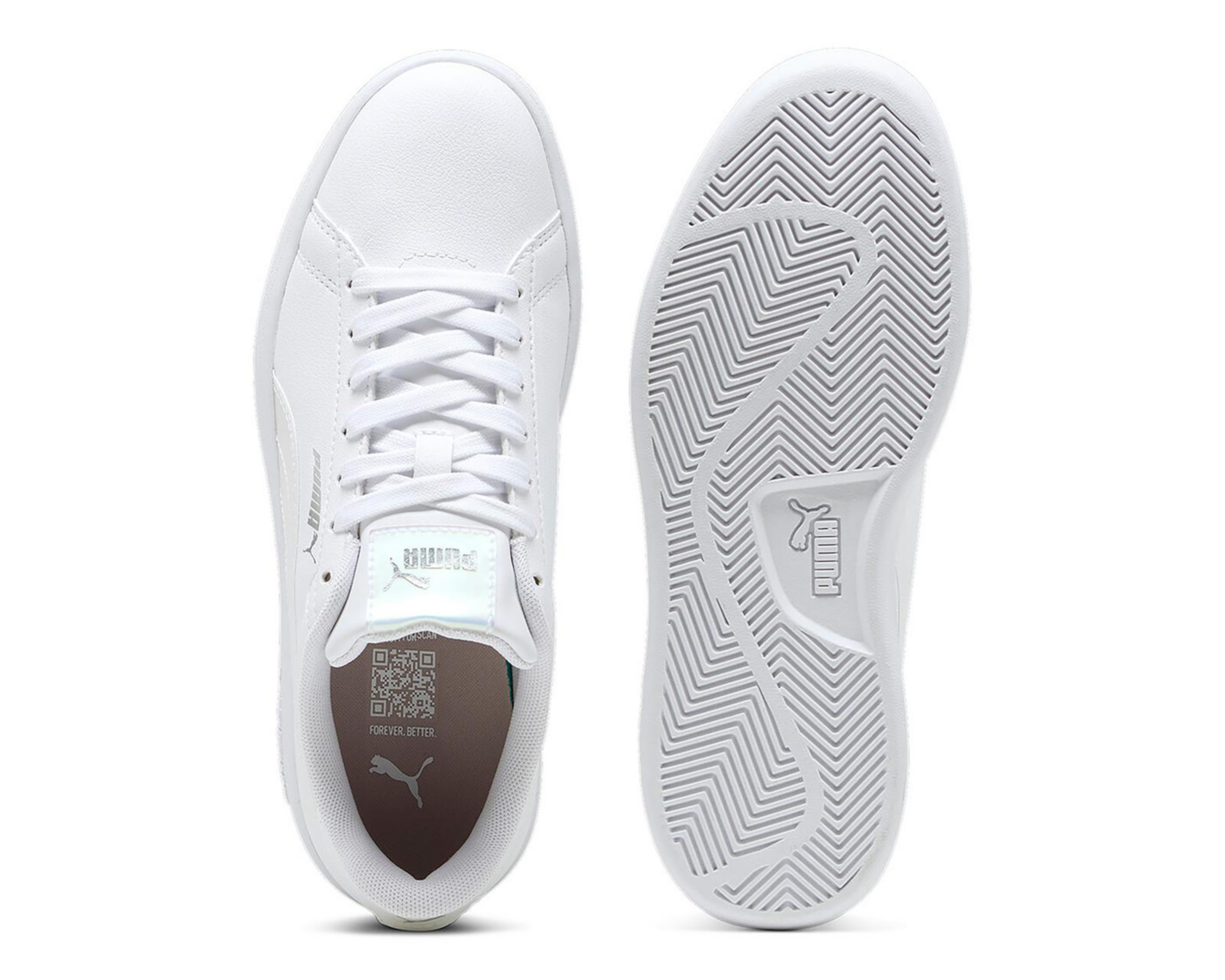 Foto 3 pulgar | Tenis Puma Smash 3.0 Holo Juveniles