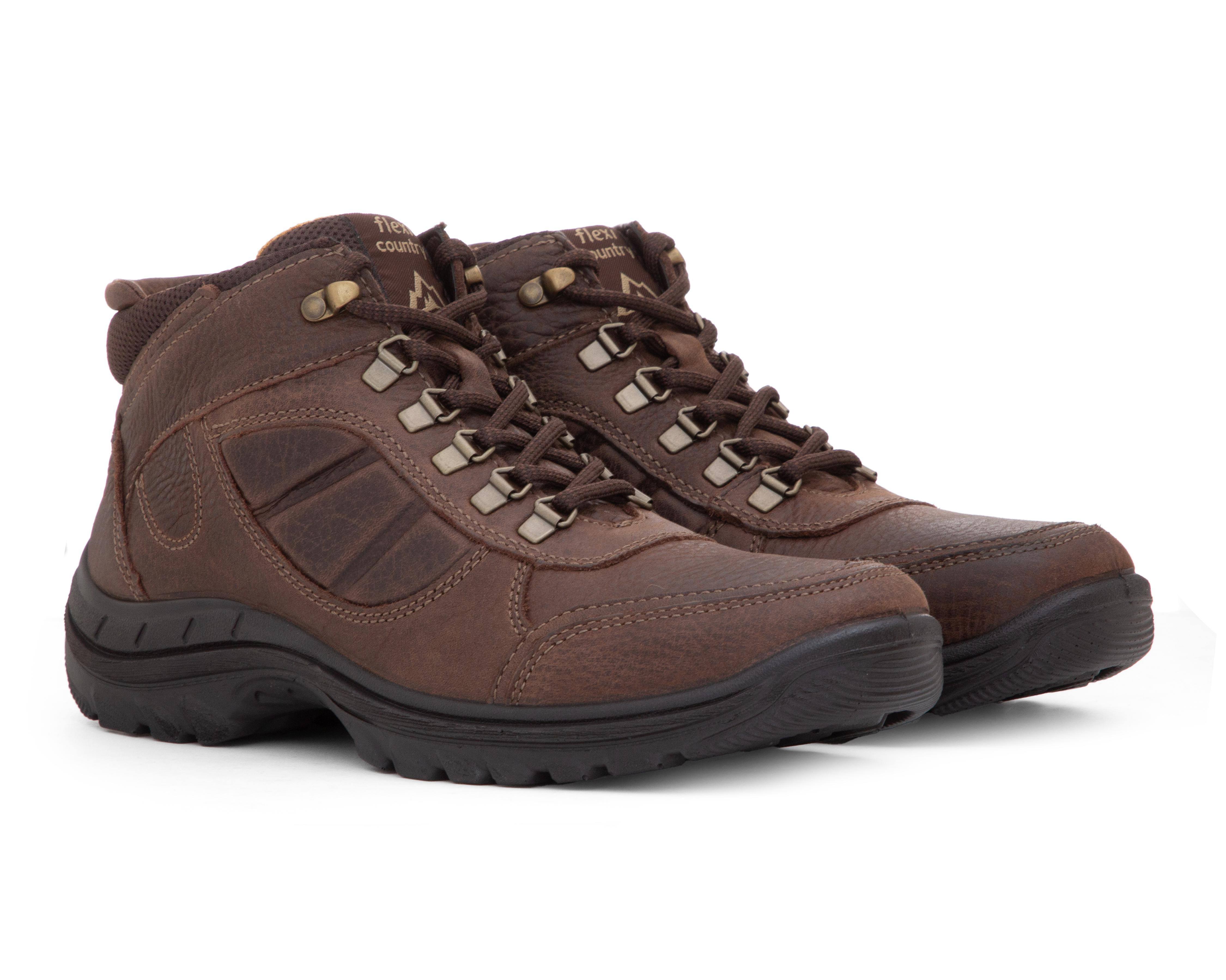 Foto 2 pulgar | Botas Urbanas Flexi Freeland de Piel para Hombre