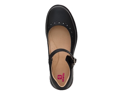 Foto 5 | Zapatos Escolares Grafito de Piel para Niña