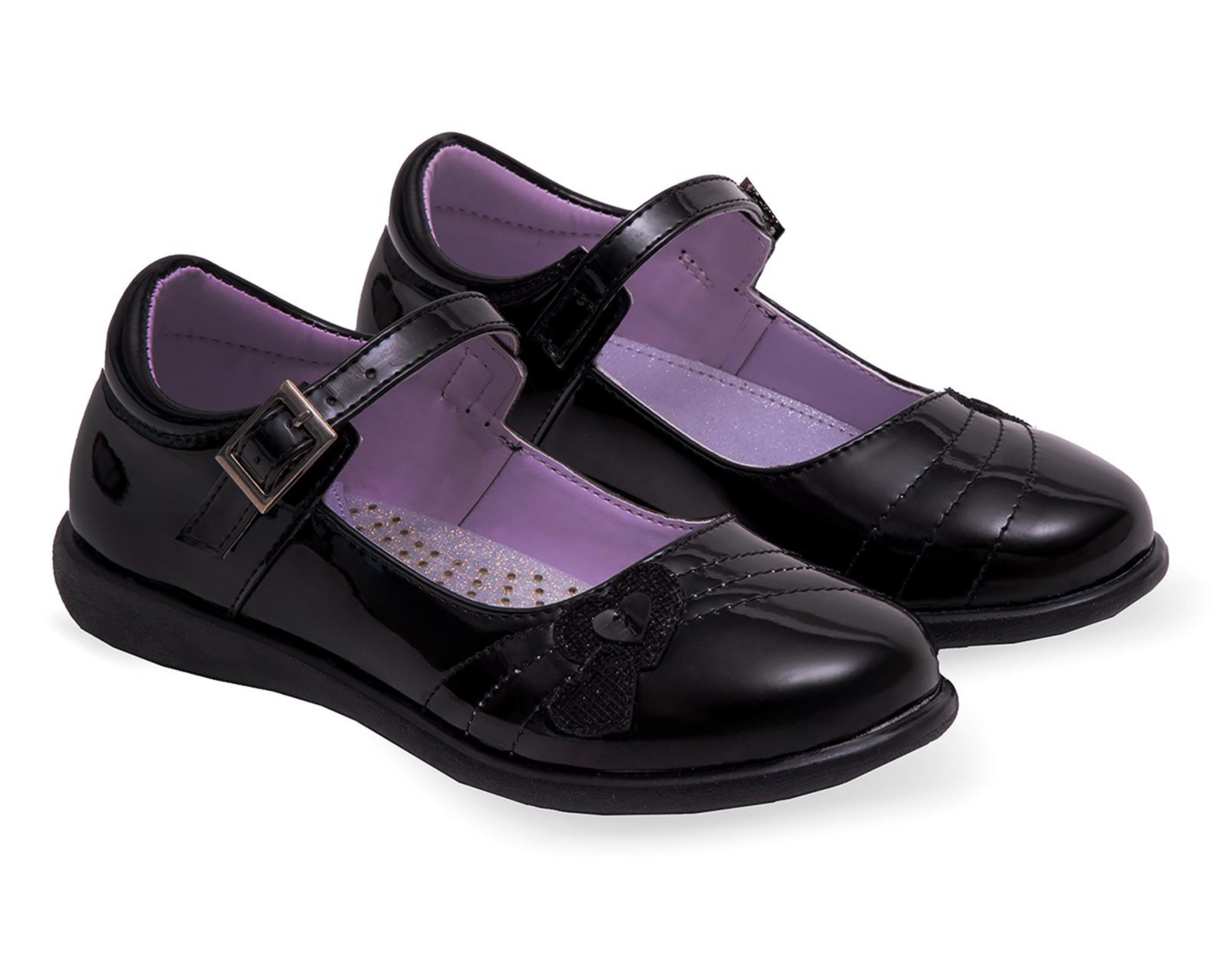 Zapatos Escolares Grafito para Niña