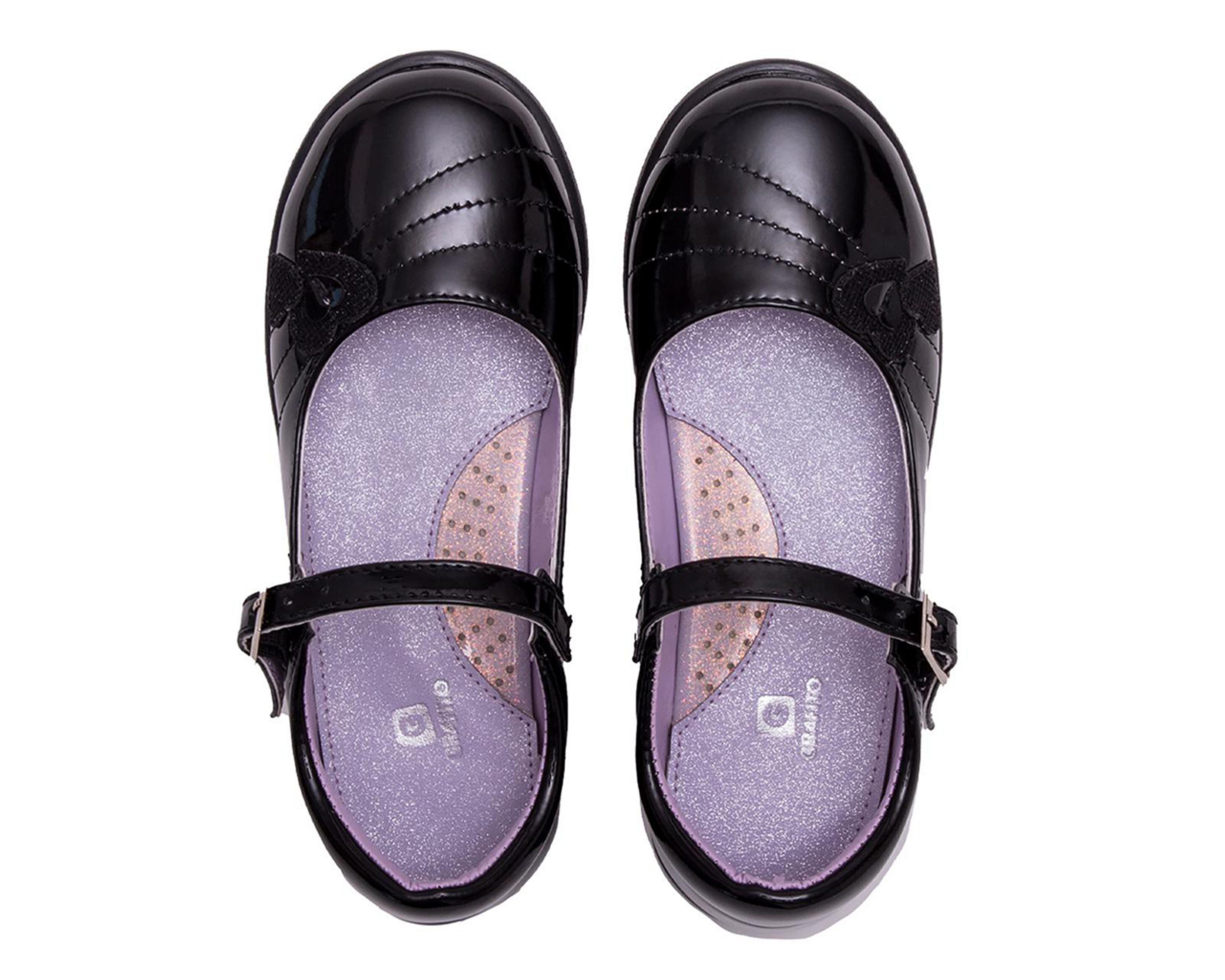Foto 4 pulgar | Zapatos Escolares Grafito para Niña