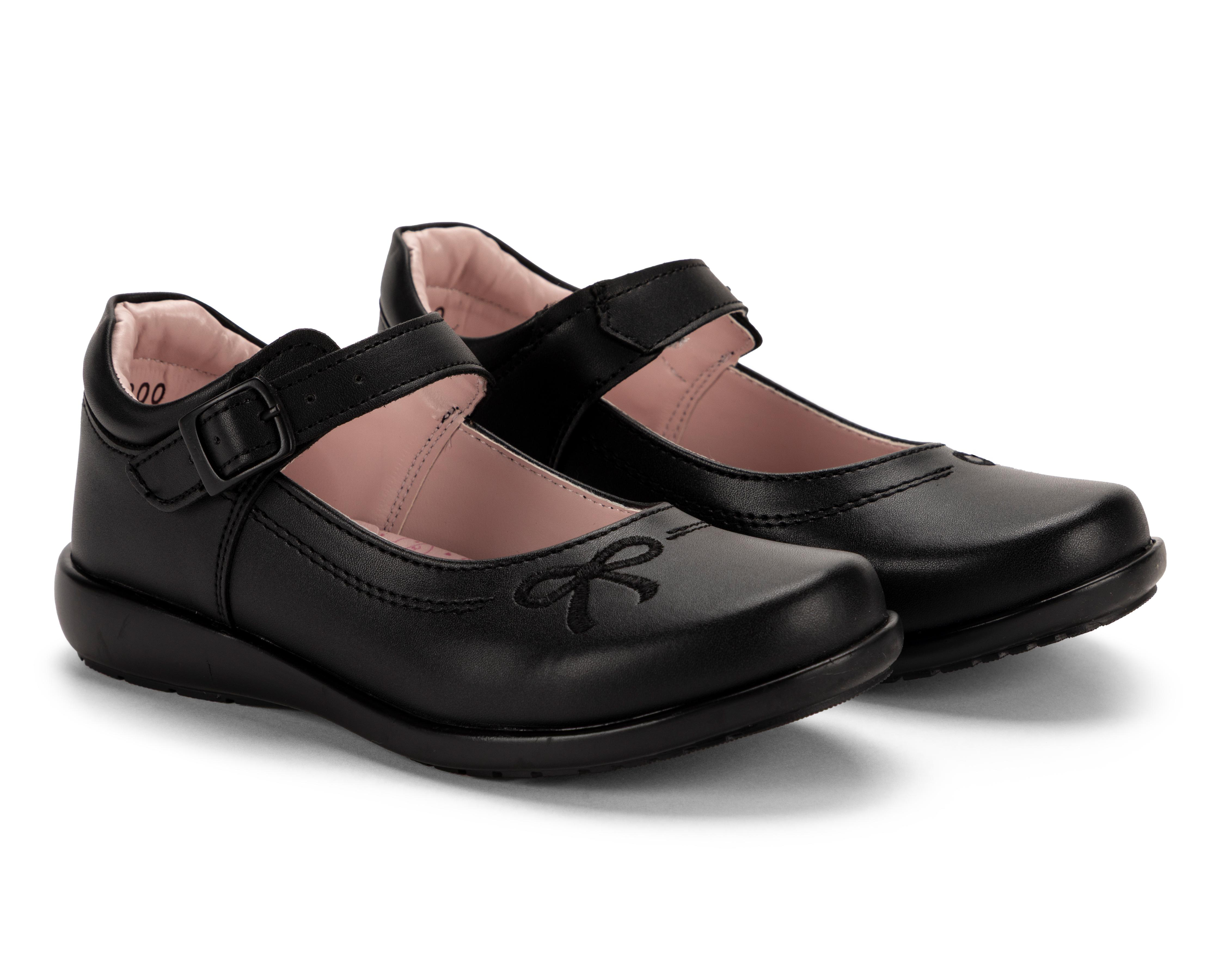Zapatos Escolares Grafito para Niña