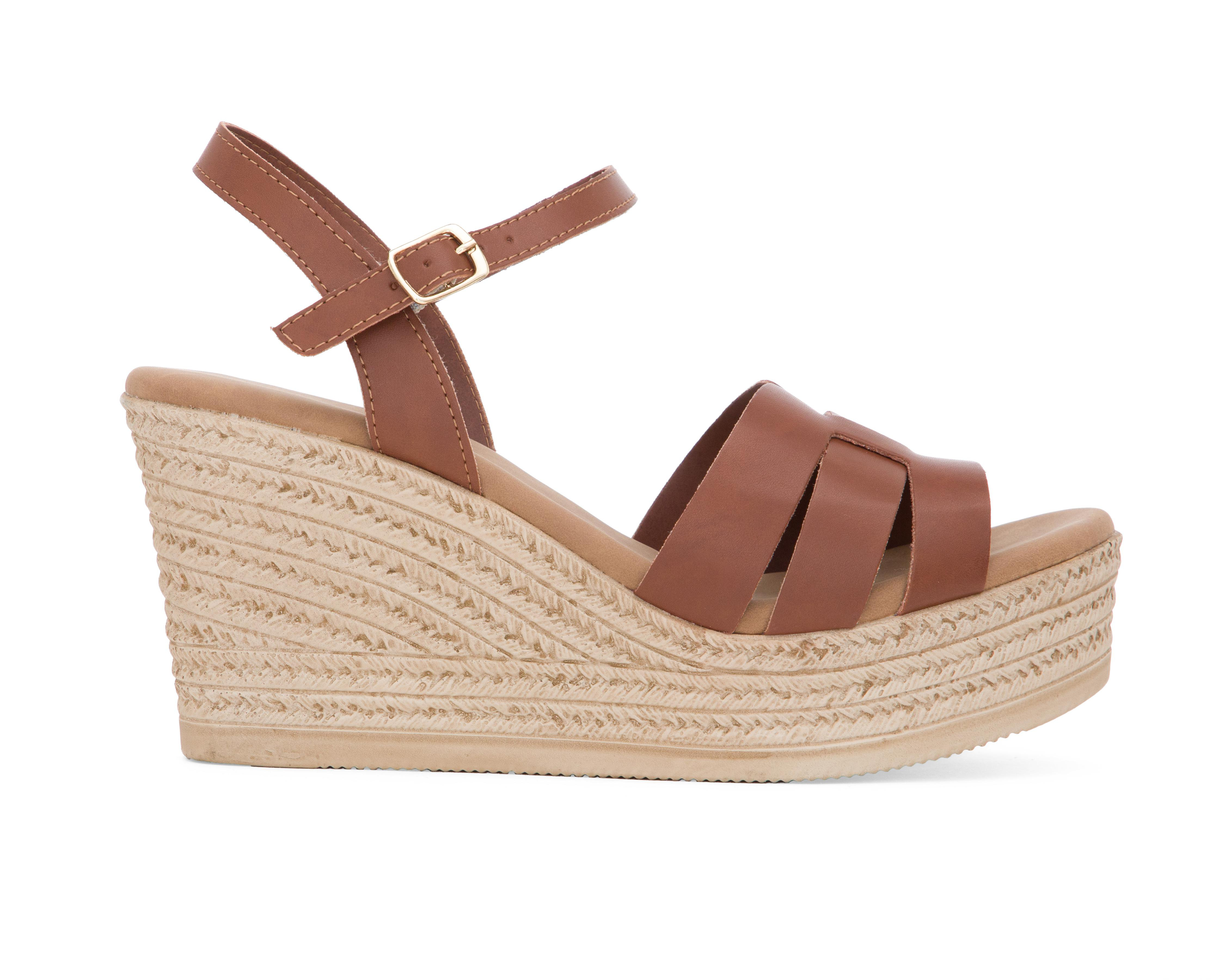 Foto 3 pulgar | Sandalias de Tacón Polo Union Club para Mujer