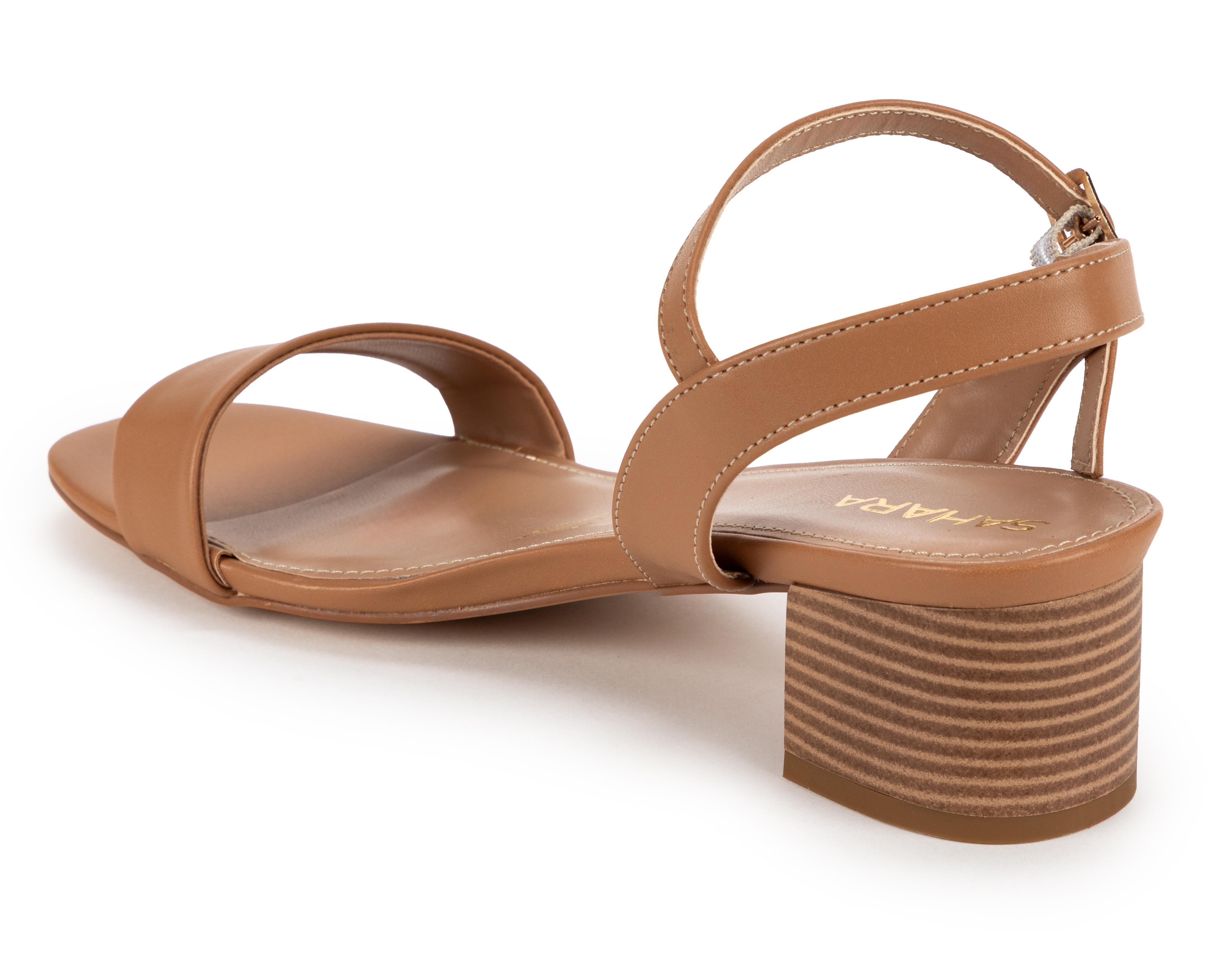 Foto 4 pulgar | Sandalias de Tacón Sahara Elsa para Mujer