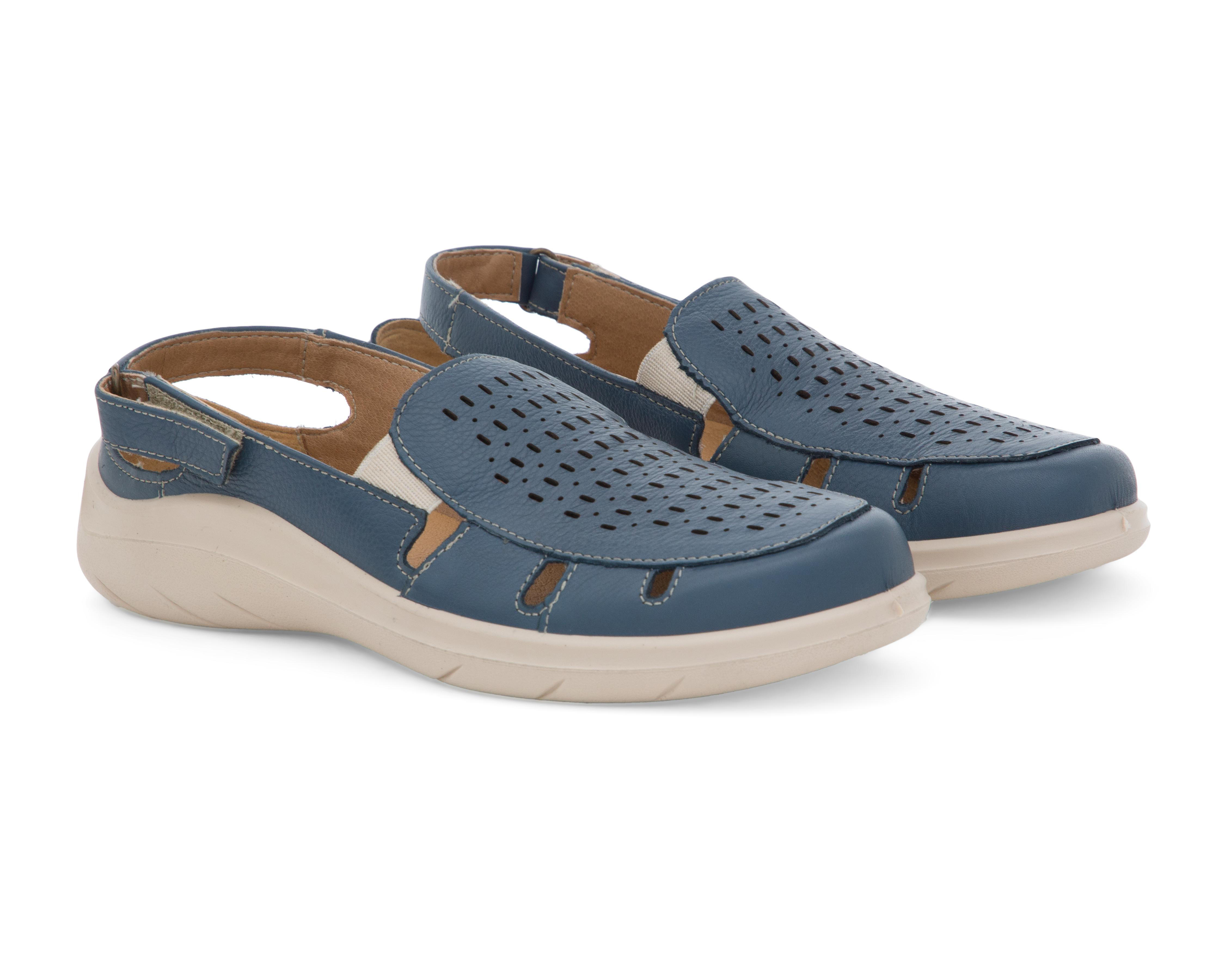 Foto 1 | Zapatos Confort Flexi Acai de Piel para Mujer