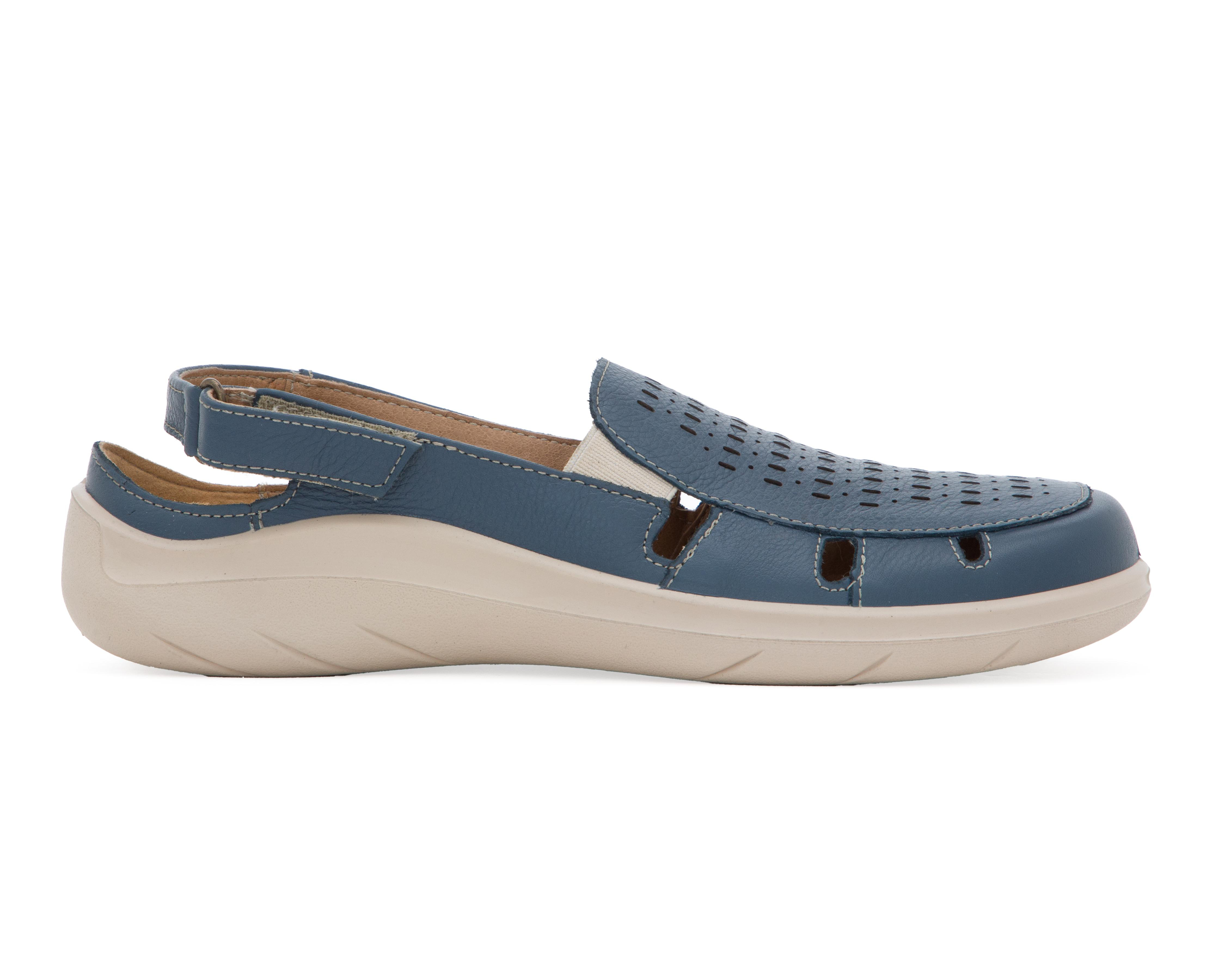 Foto 3 pulgar | Zapatos Confort Flexi Acai de Piel para Mujer