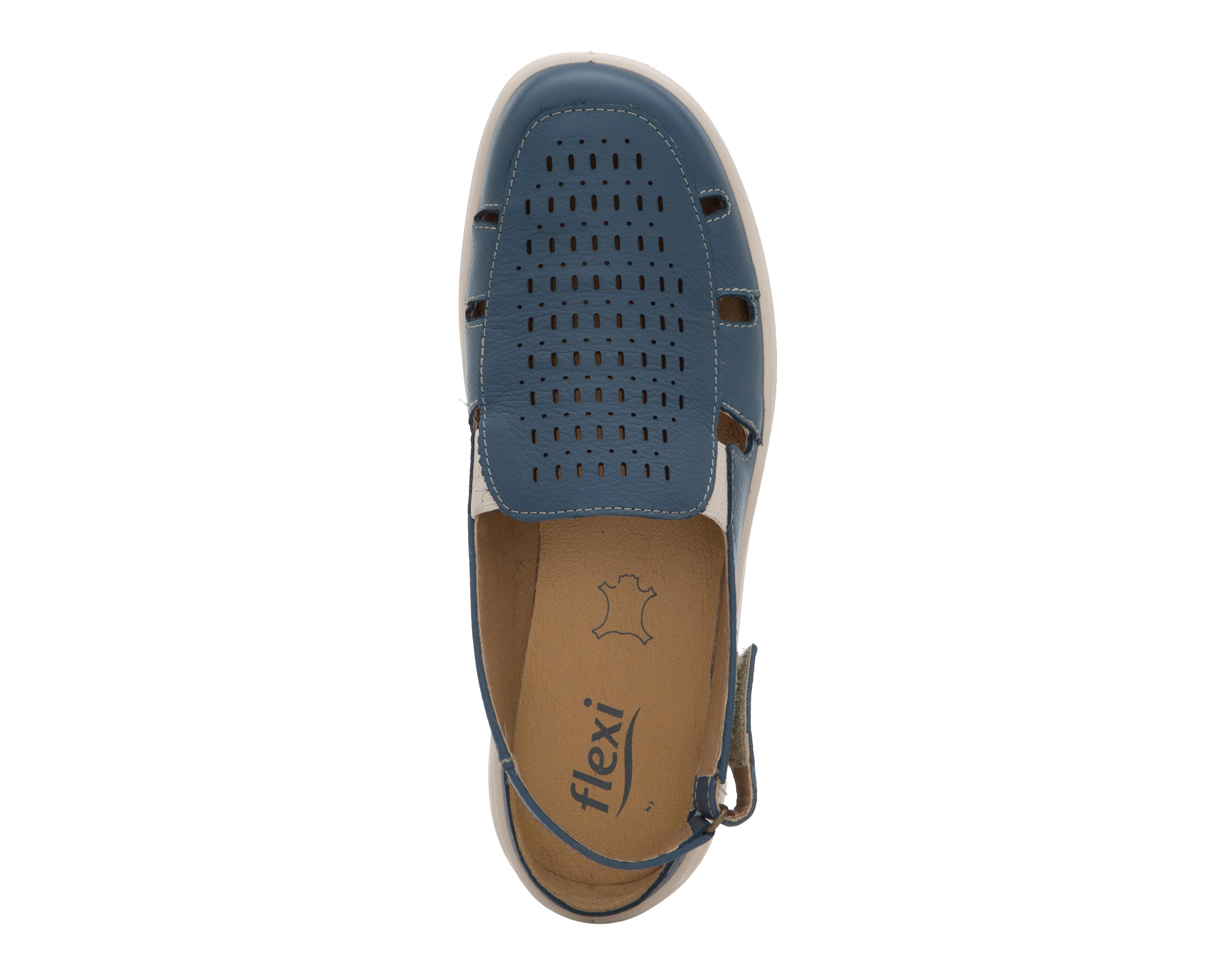 Foto 6 pulgar | Zapatos Confort Flexi Acai de Piel para Mujer