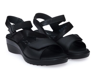 Foto 1 | Sandalias Confort Flexi de Piel Amapola para Mujer