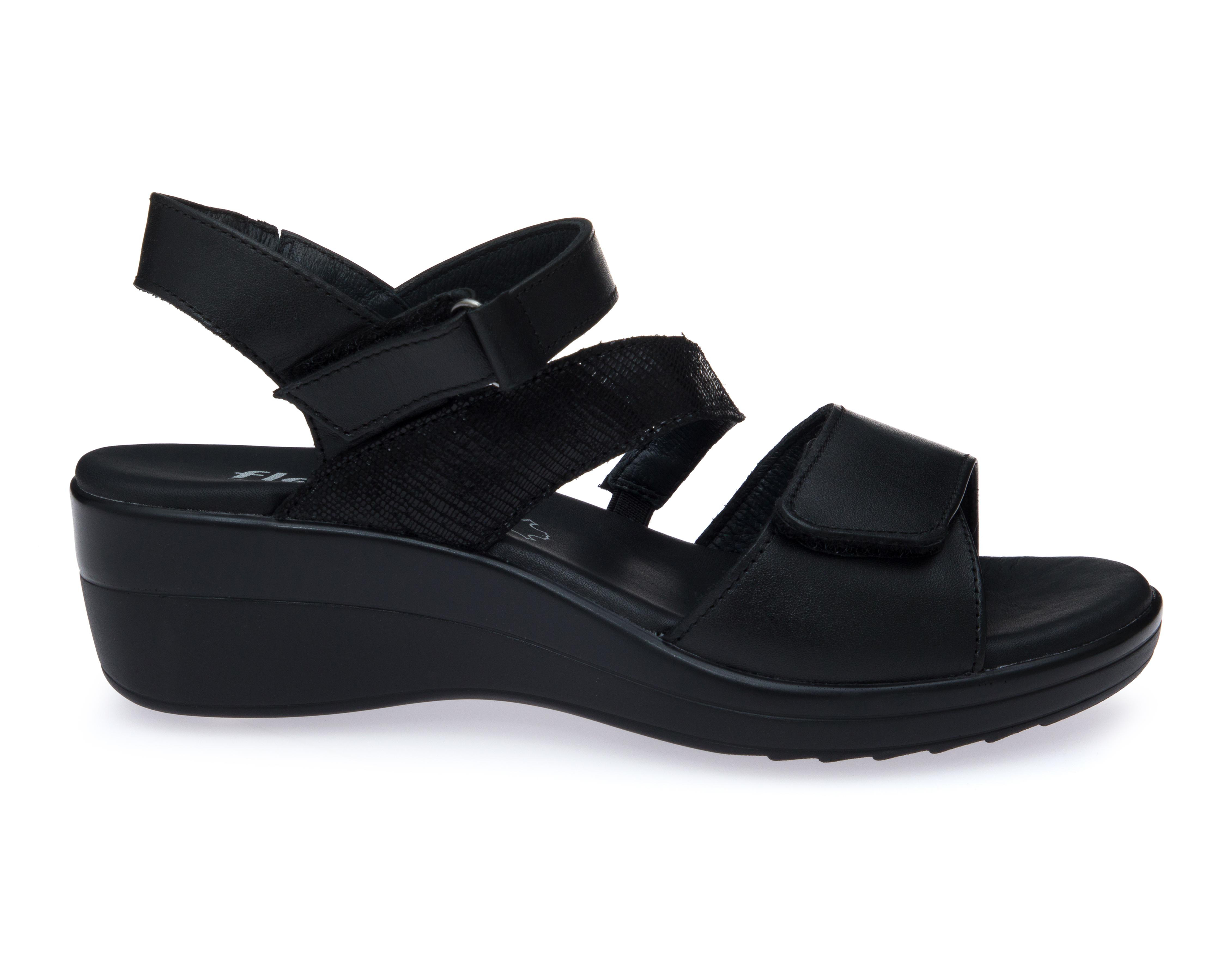 Foto 3 pulgar | Sandalias Confort Flexi de Piel Amapola para Mujer
