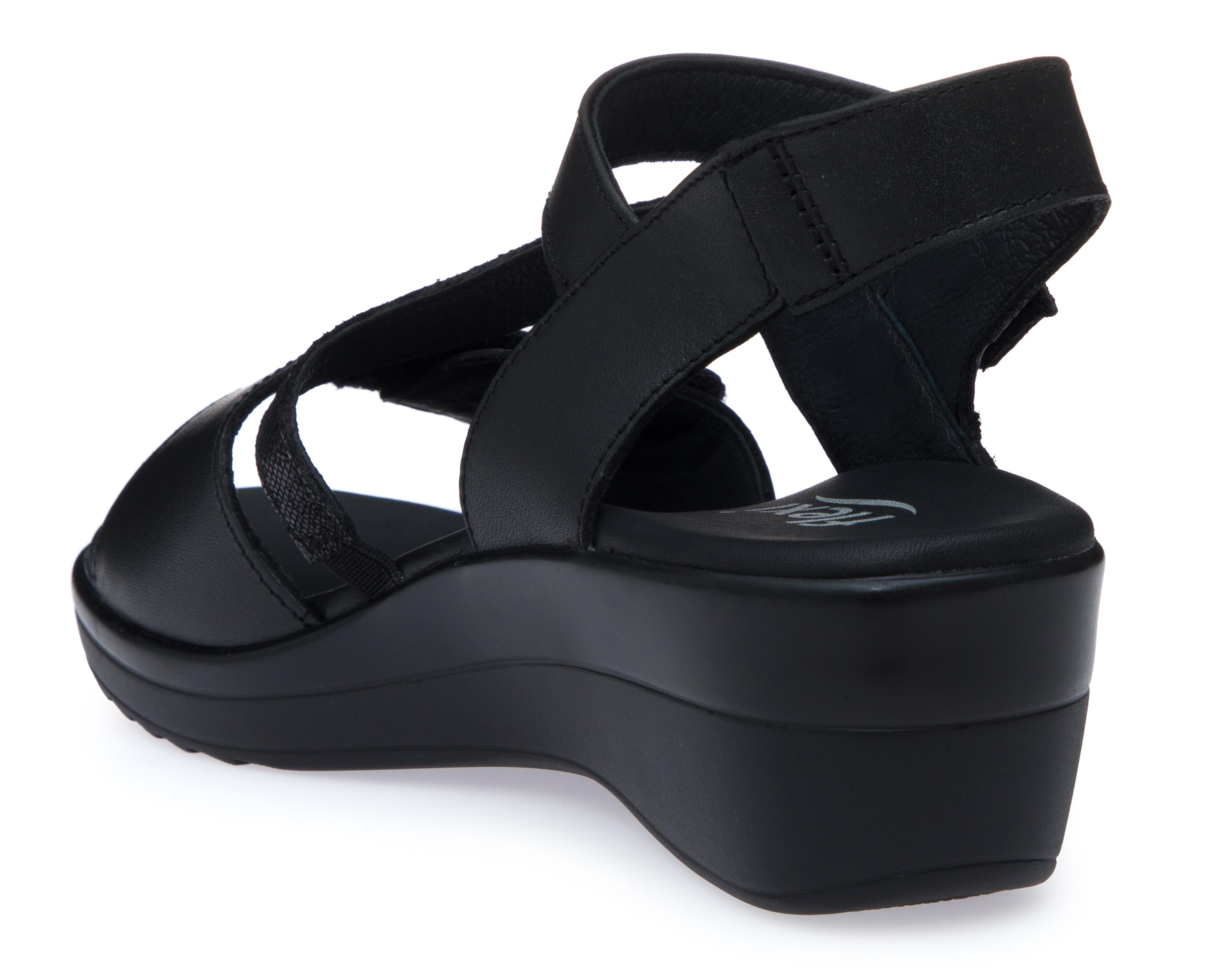 Foto 4 pulgar | Sandalias Confort Flexi de Piel Amapola para Mujer
