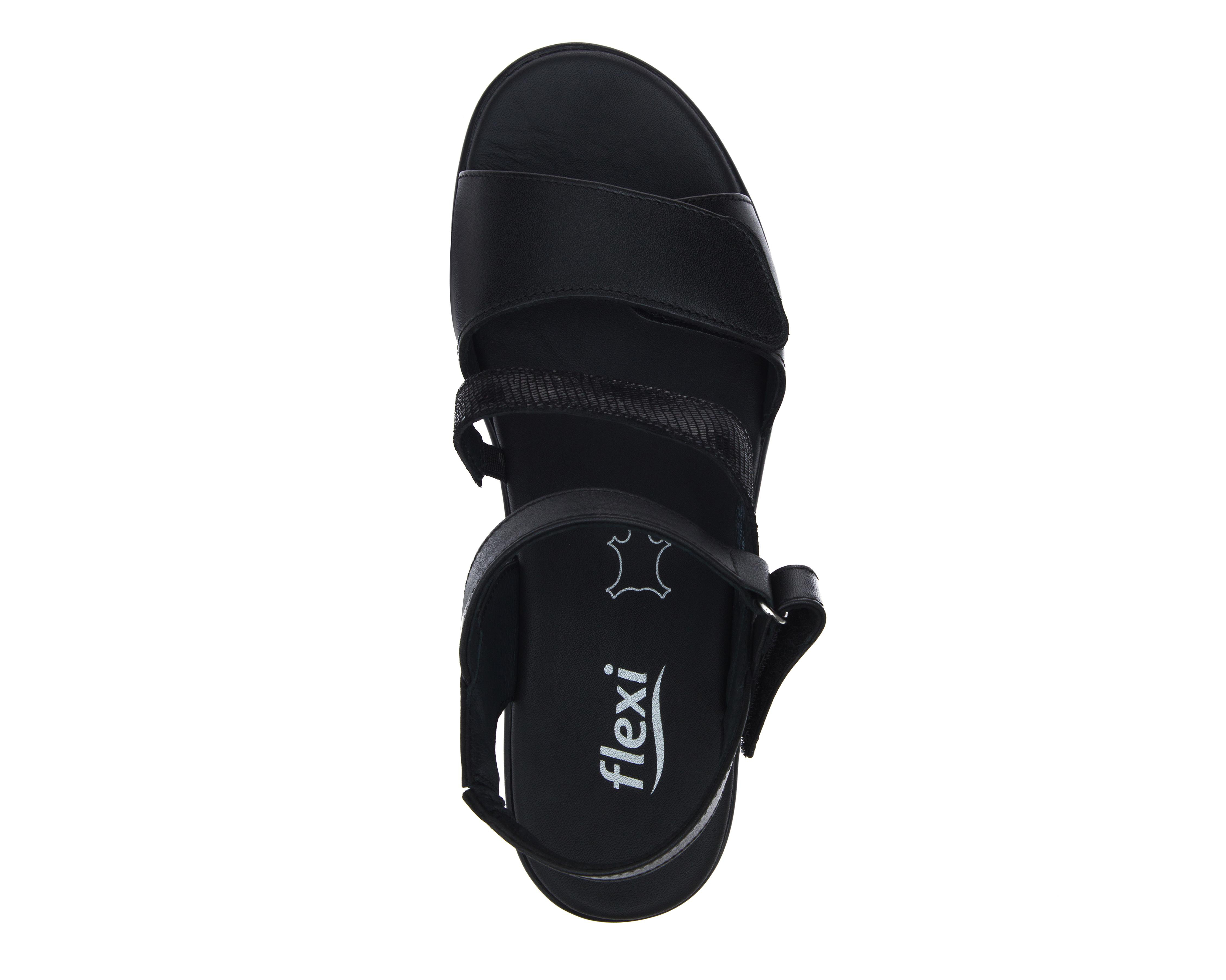 Foto 6 pulgar | Sandalias Confort Flexi de Piel Amapola para Mujer