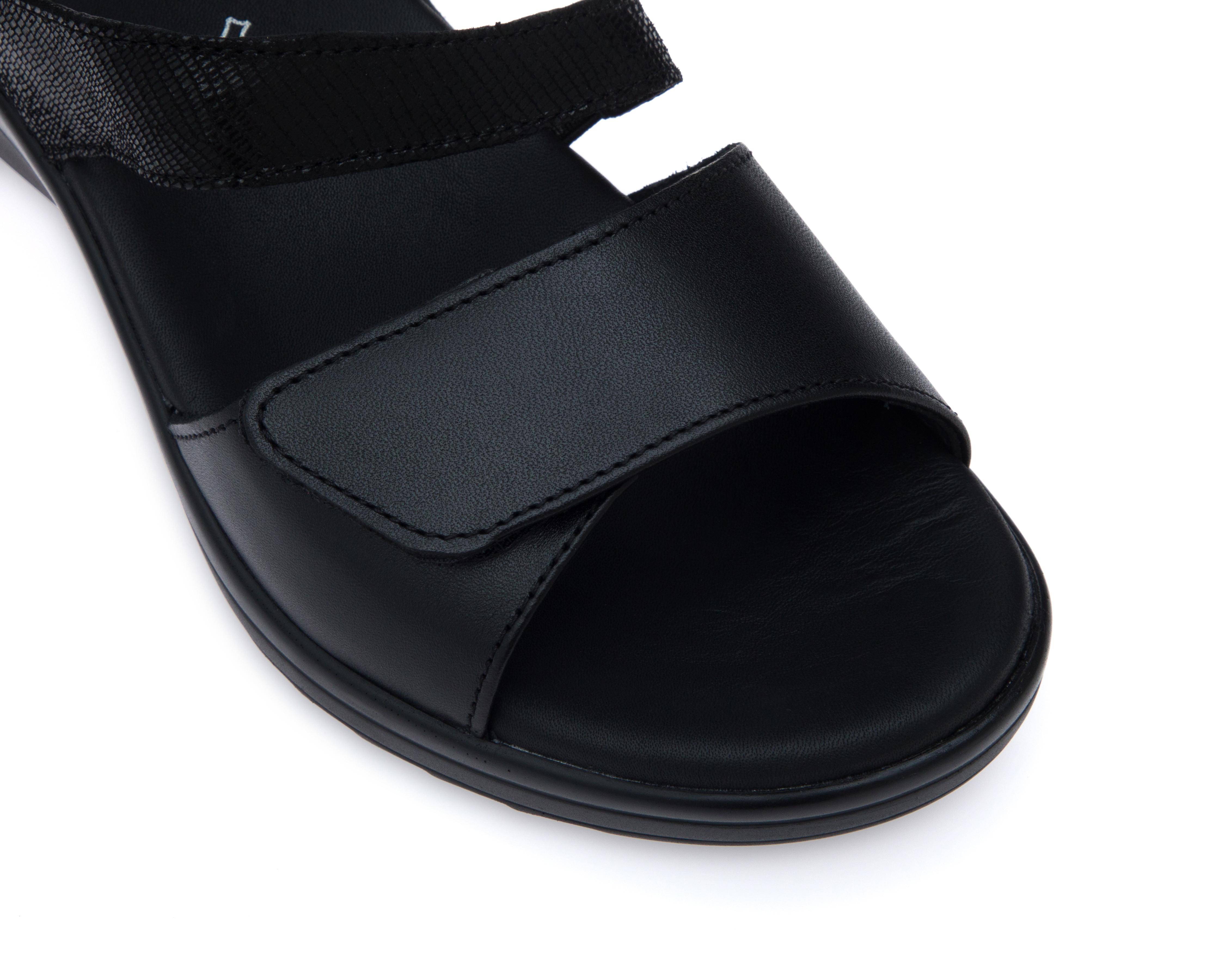 Foto 7 pulgar | Sandalias Confort Flexi de Piel Amapola para Mujer