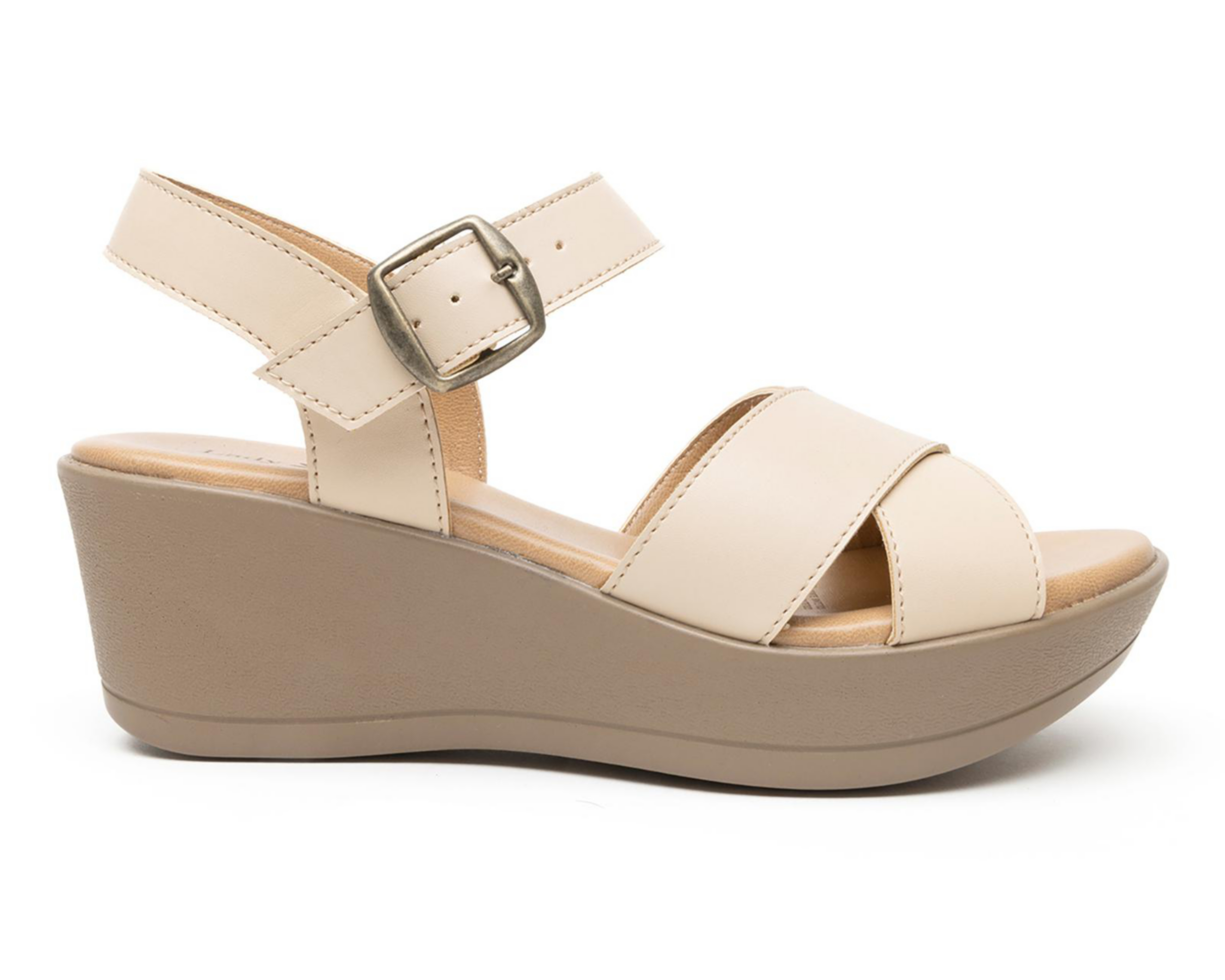 Foto 5 pulgar | Sandalias de Tacón Lady Sun Conforto para Mujer