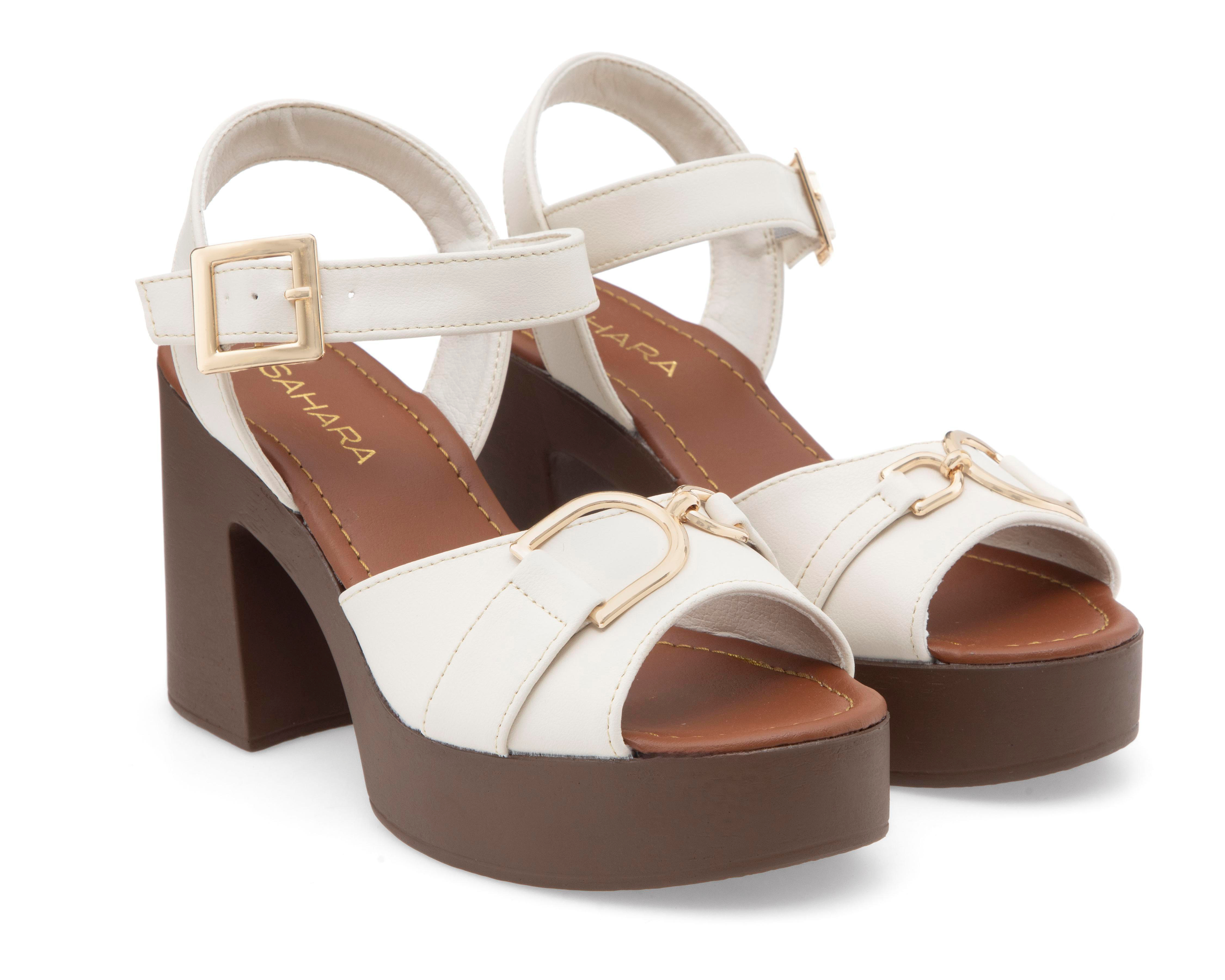 Foto 1 | Sandalias de Tacón Sahara para Mujer