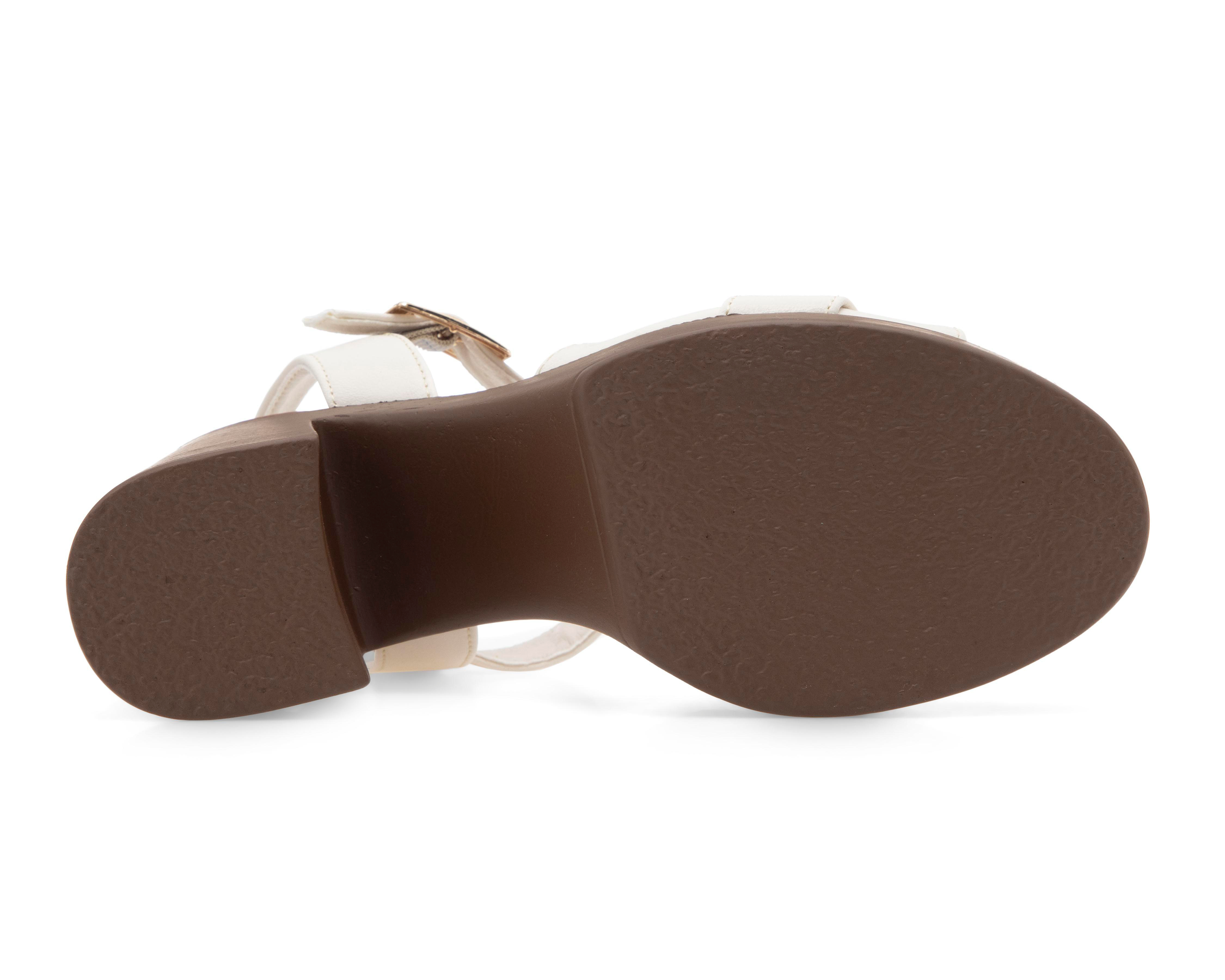 Foto 5 pulgar | Sandalias de Tacón Sahara para Mujer