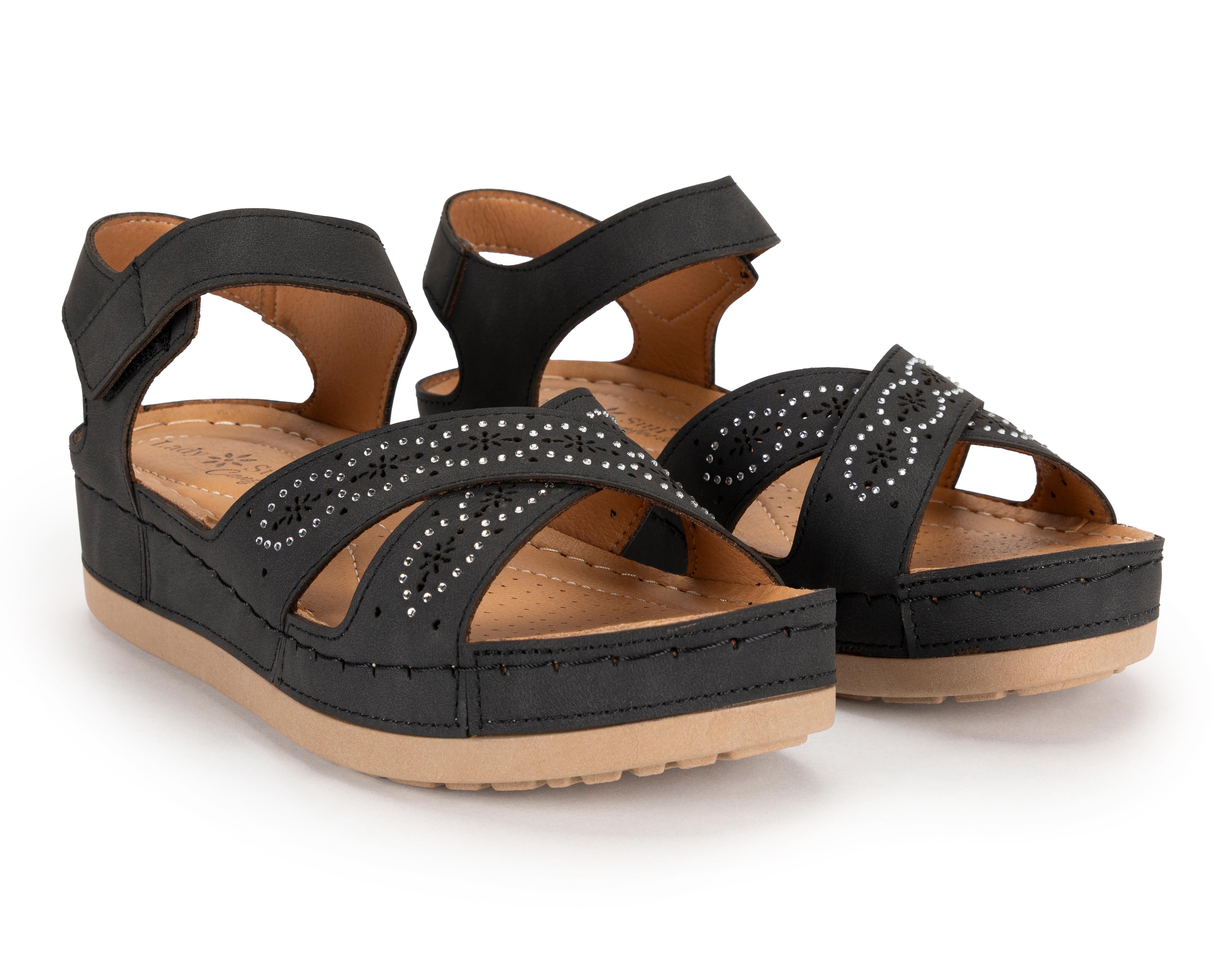 Foto 2 pulgar | Sandalias Confort Lady Sun Conforto Turquía para Mujer