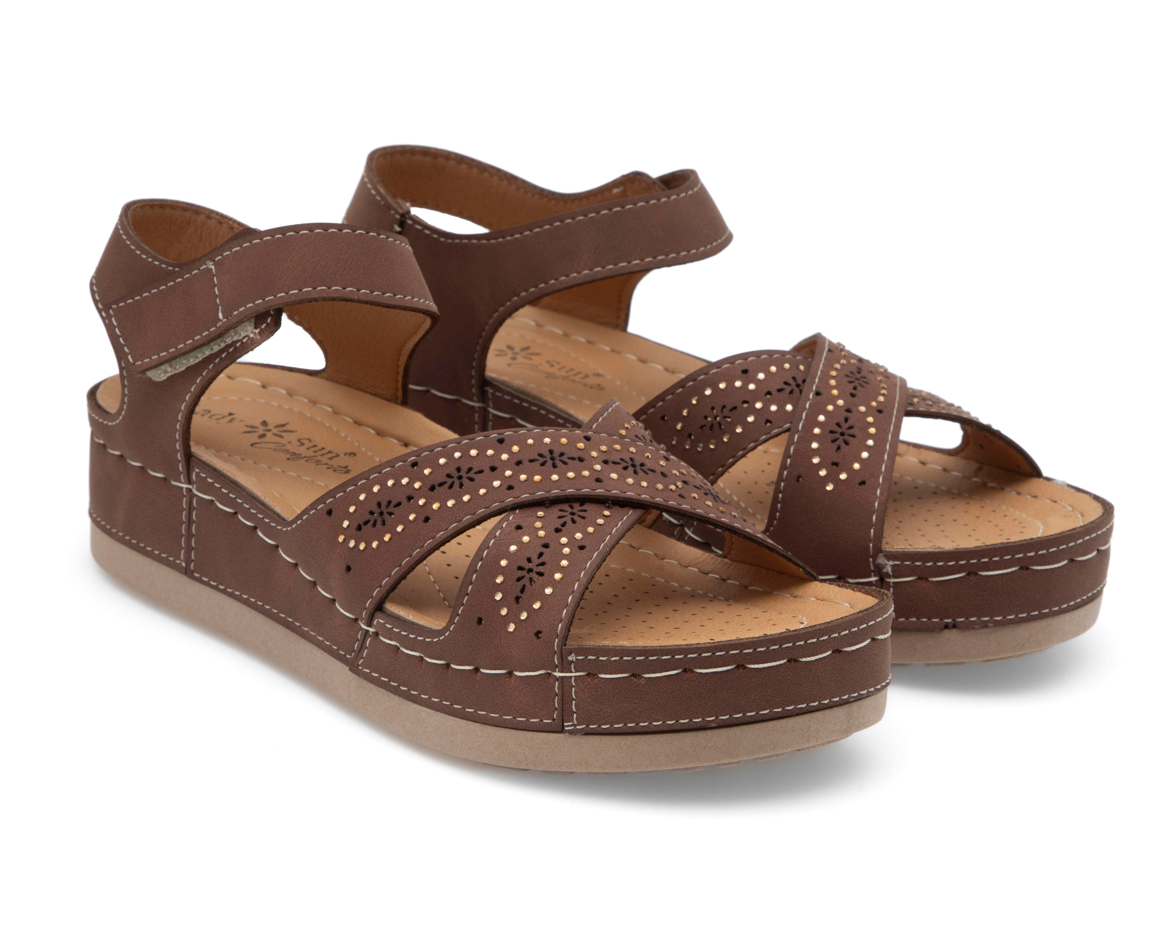 Foto 2 pulgar | Sandalias Confort Lady Sun Conforto Turquía para Mujer