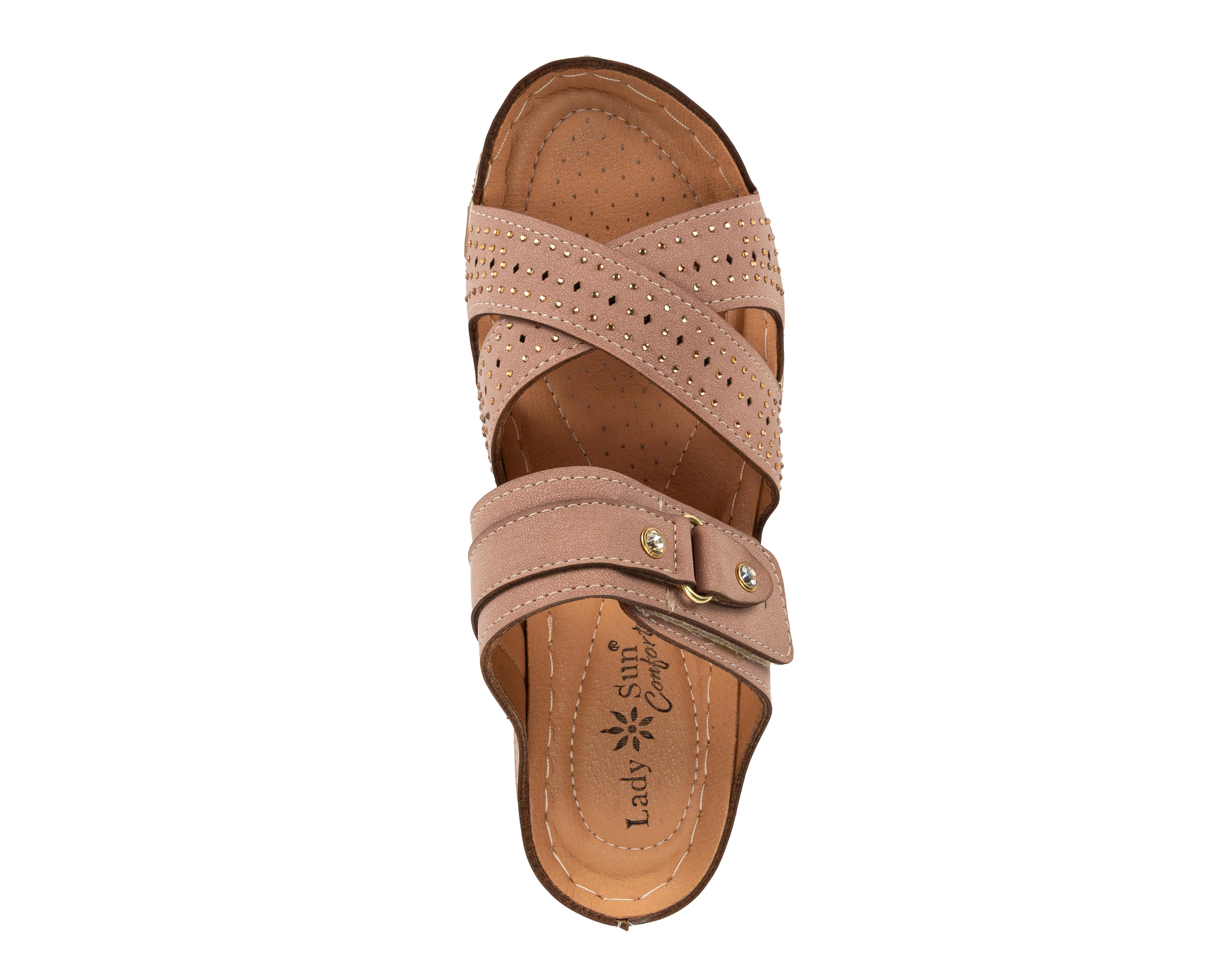 Foto 5 | Sandalias Confort Lady Sun Conforto Softy para Mujer
