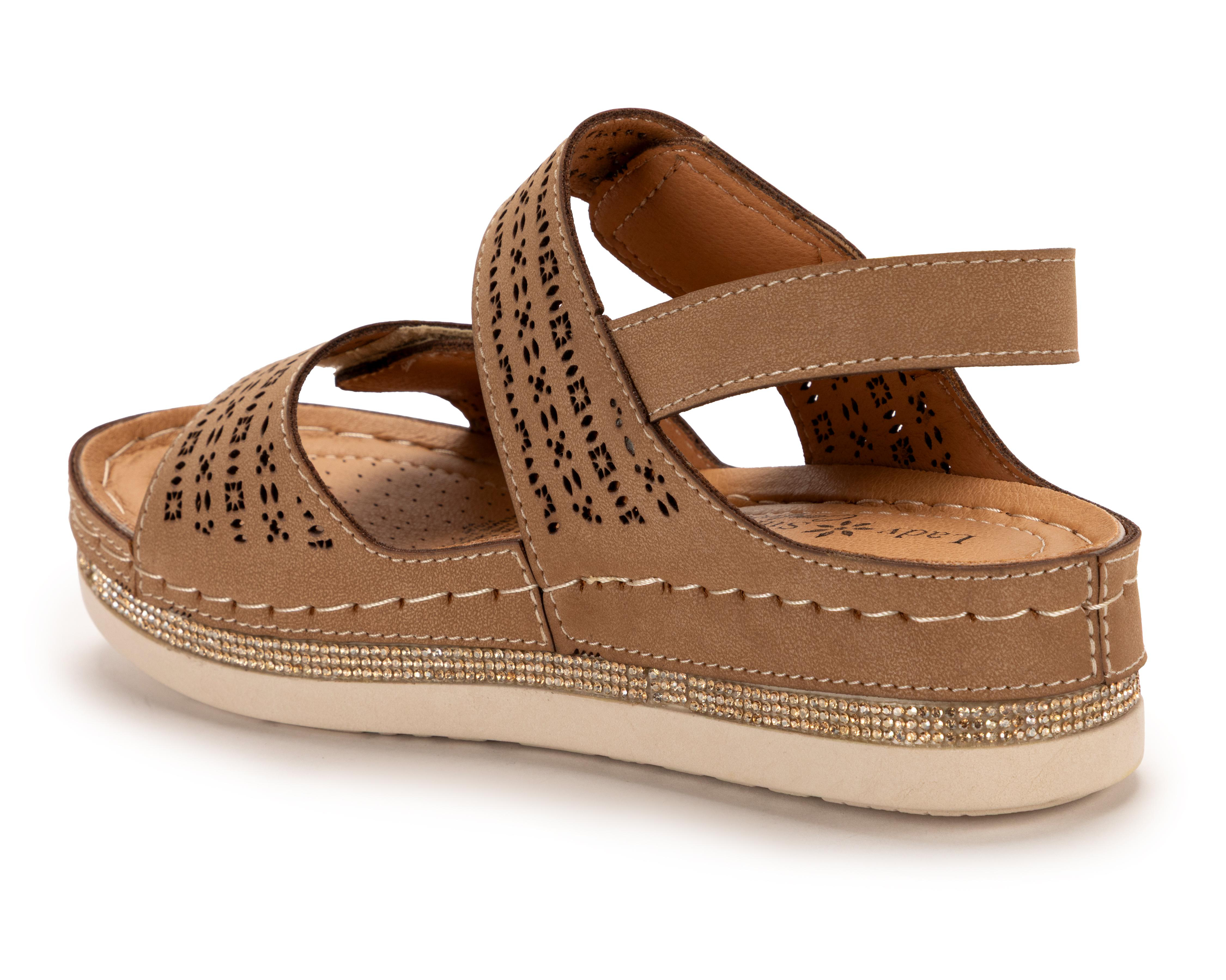 Foto 4 pulgar | Sandalias Confort Lady Sun Conforto para Mujer