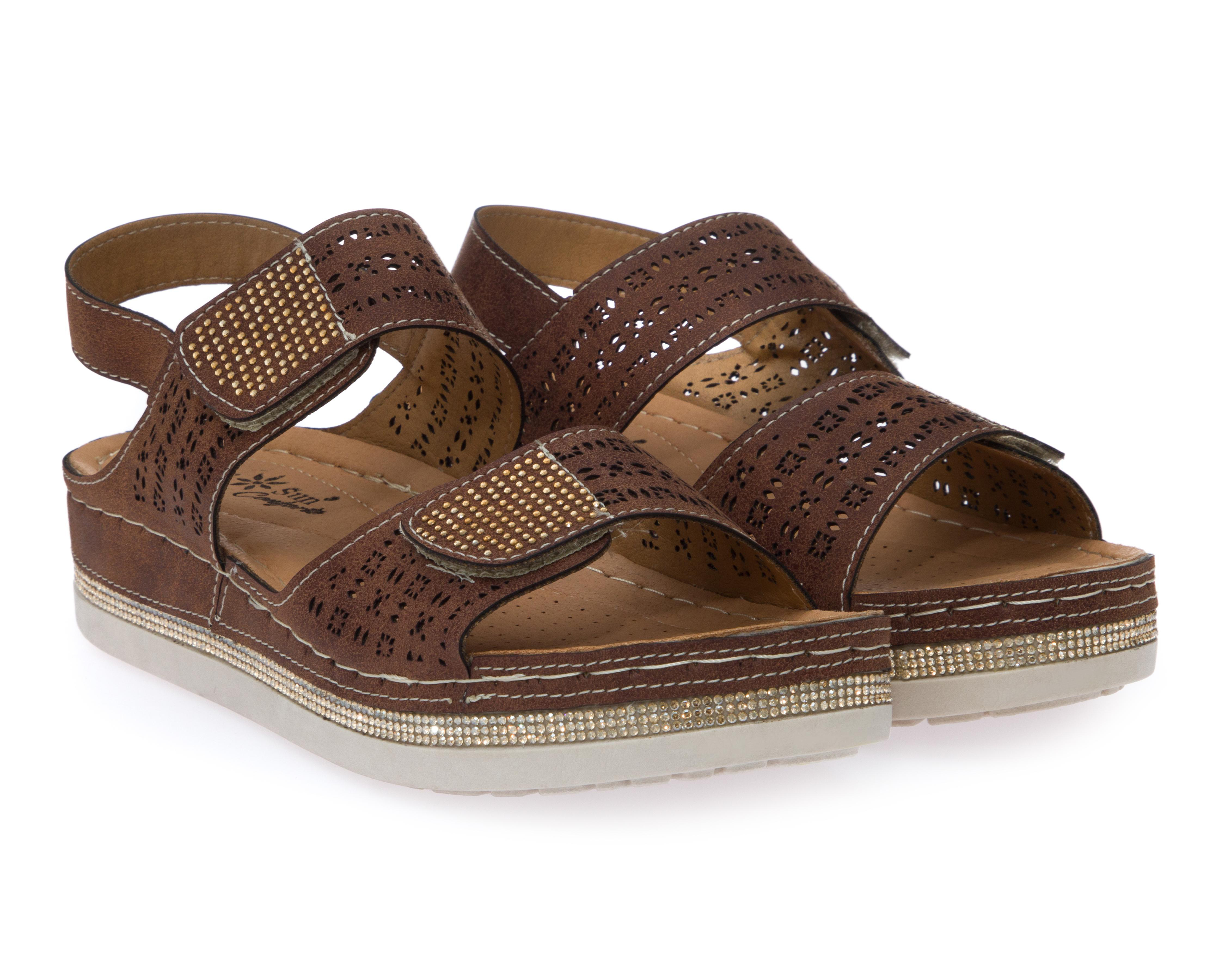 Foto 2 pulgar | Sandalias Confort Lady Sun Conforto Vip para Mujer