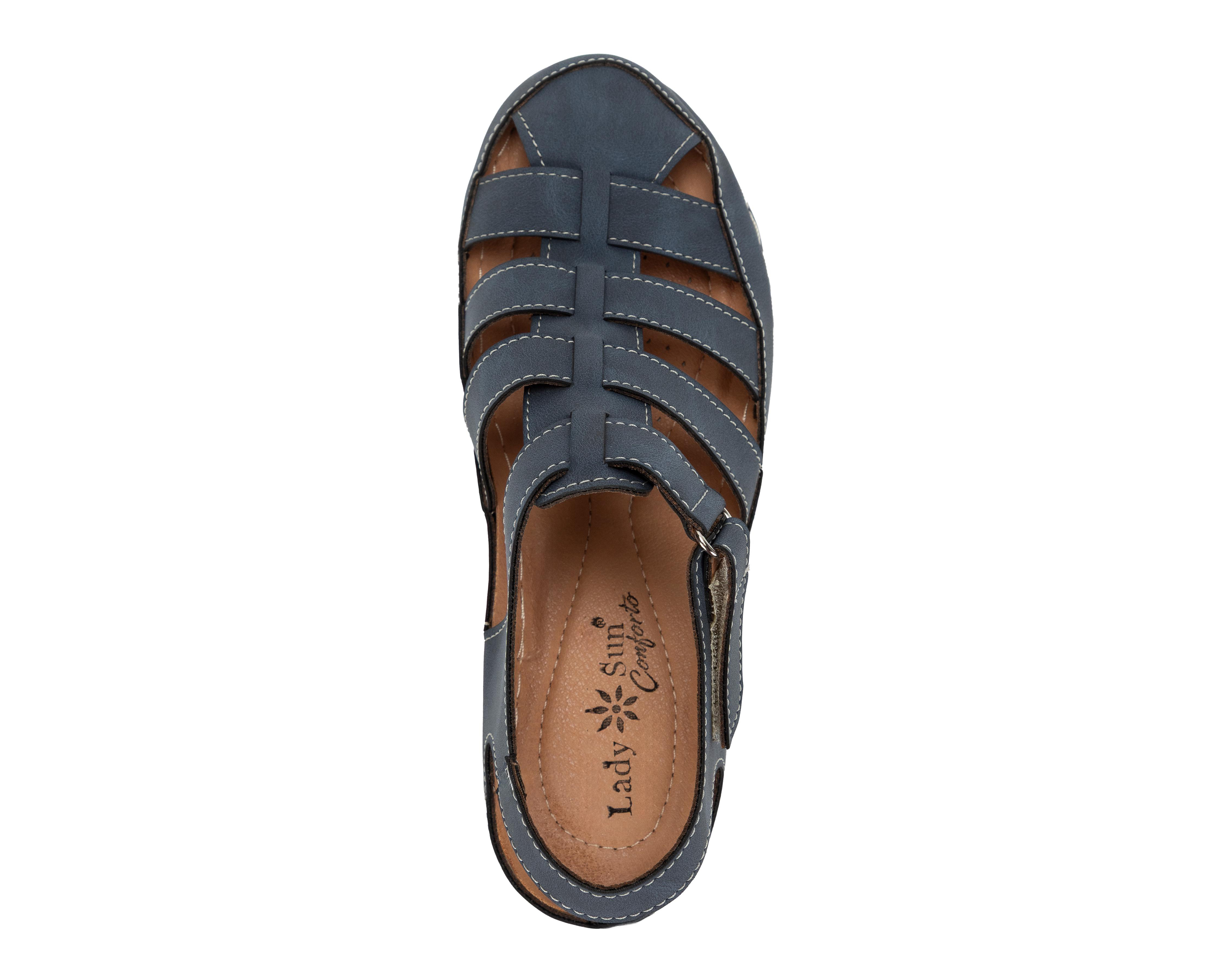 Foto 6 pulgar | Sandalias Confort Lady Sun Conforto para Mujer