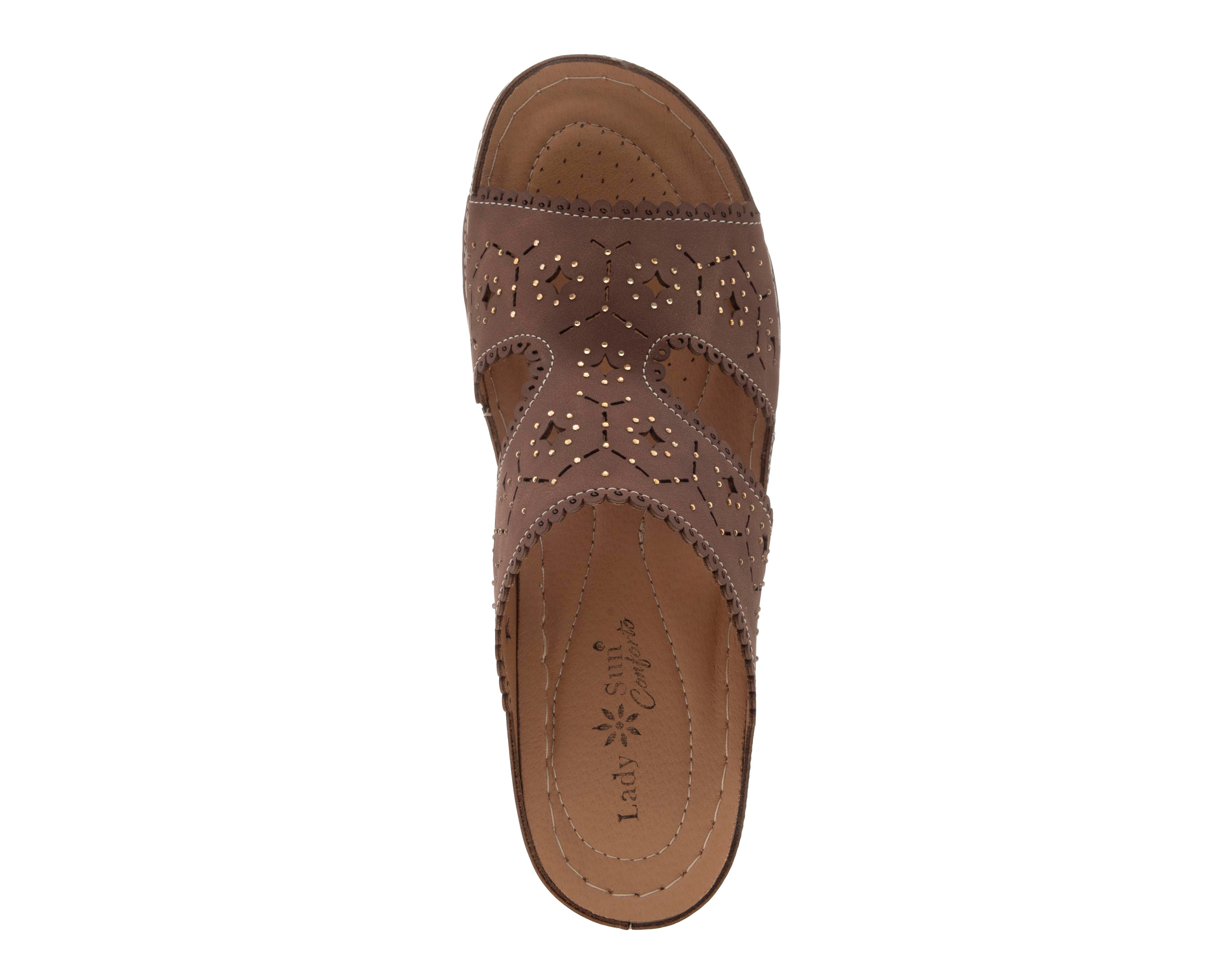 Foto 6 pulgar | Sandalias Confort Lady Sun Conforto Leslie para Mujer
