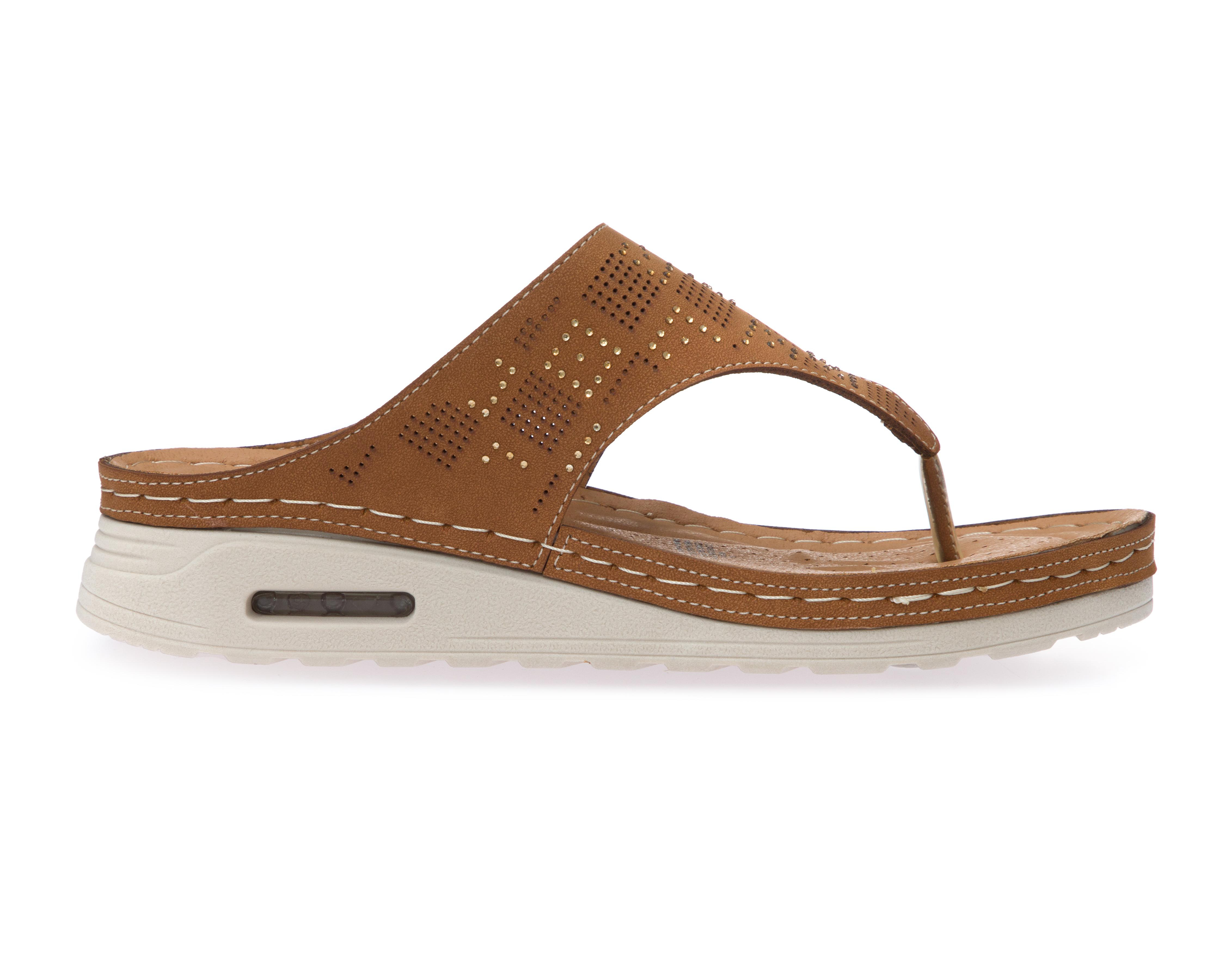 Foto 3 pulgar | Sandalias Confort Lady Sun Conforto Canada para Mujer
