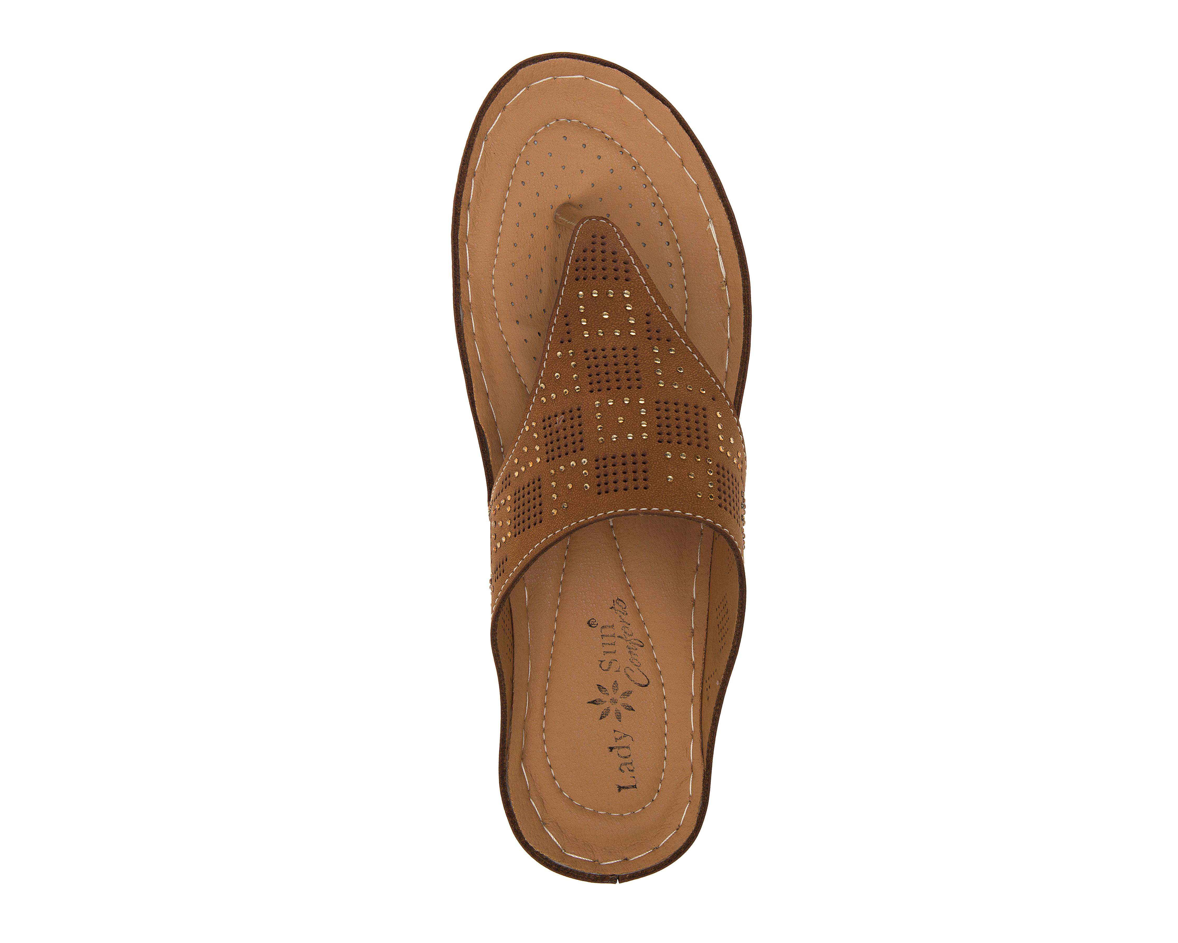 Foto 6 pulgar | Sandalias Confort Lady Sun Conforto Canada para Mujer