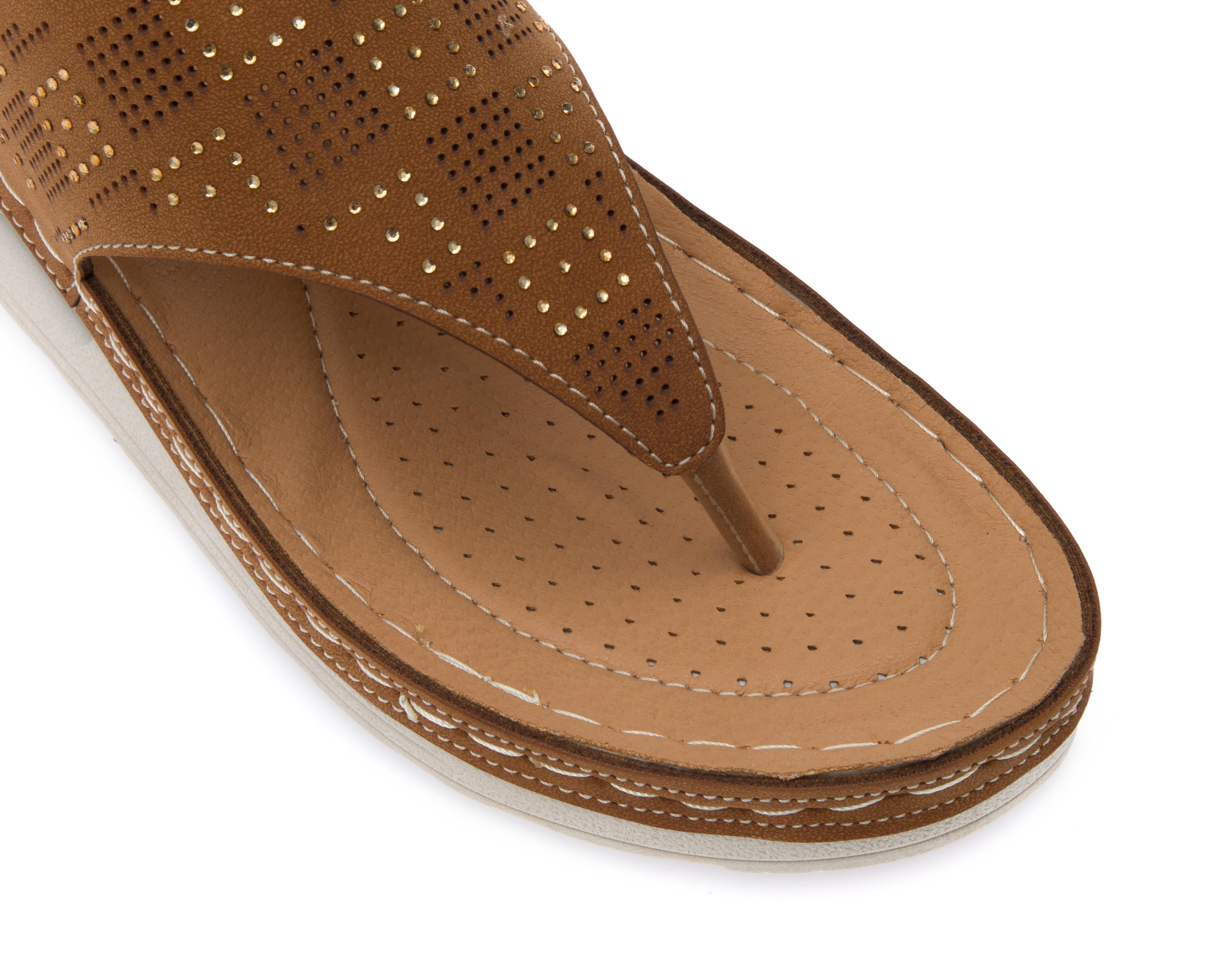 Foto 7 pulgar | Sandalias Confort Lady Sun Conforto Canada para Mujer
