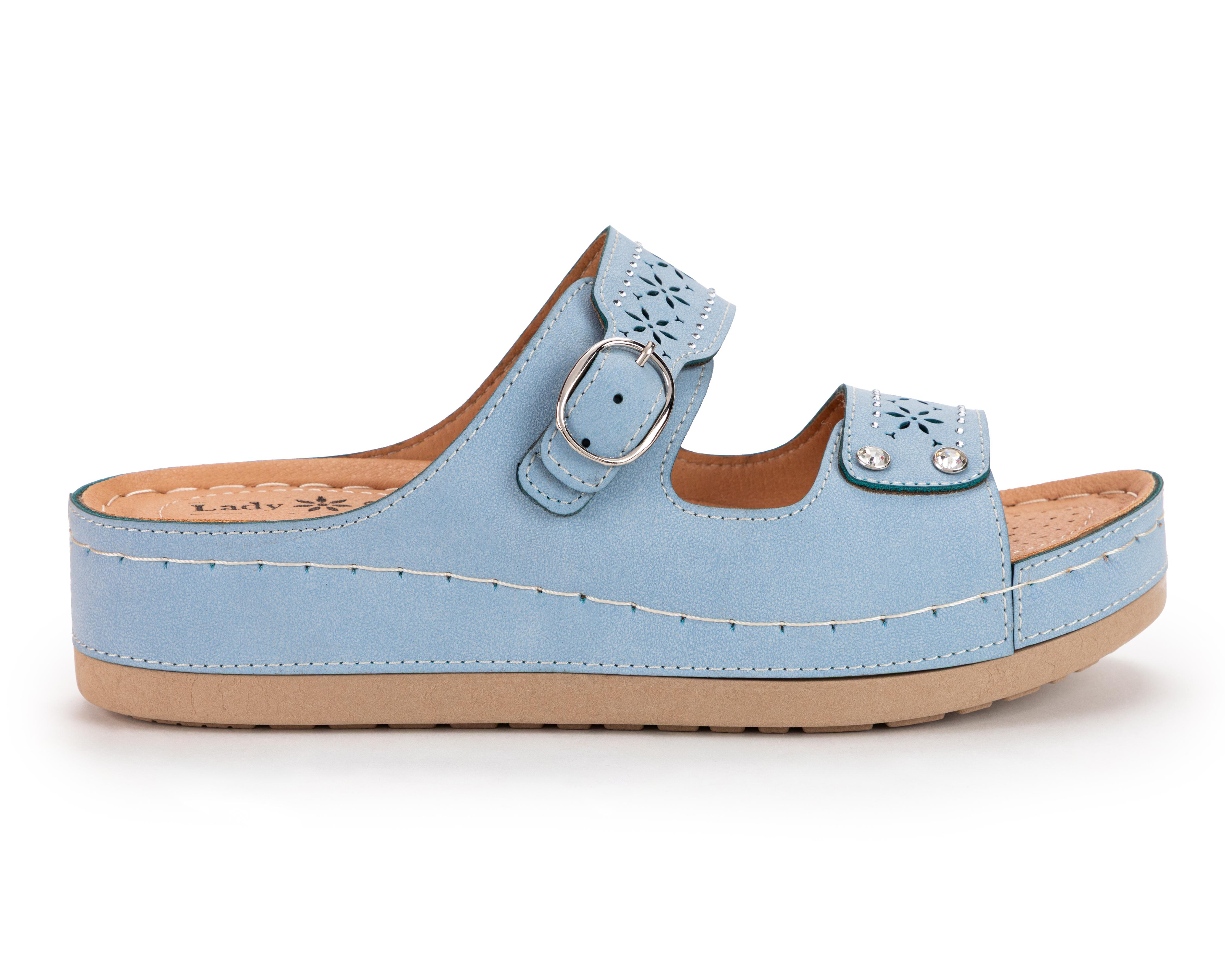 Foto 2 | Sandalias Confort Lady Sun Conforto Turquia para Mujer