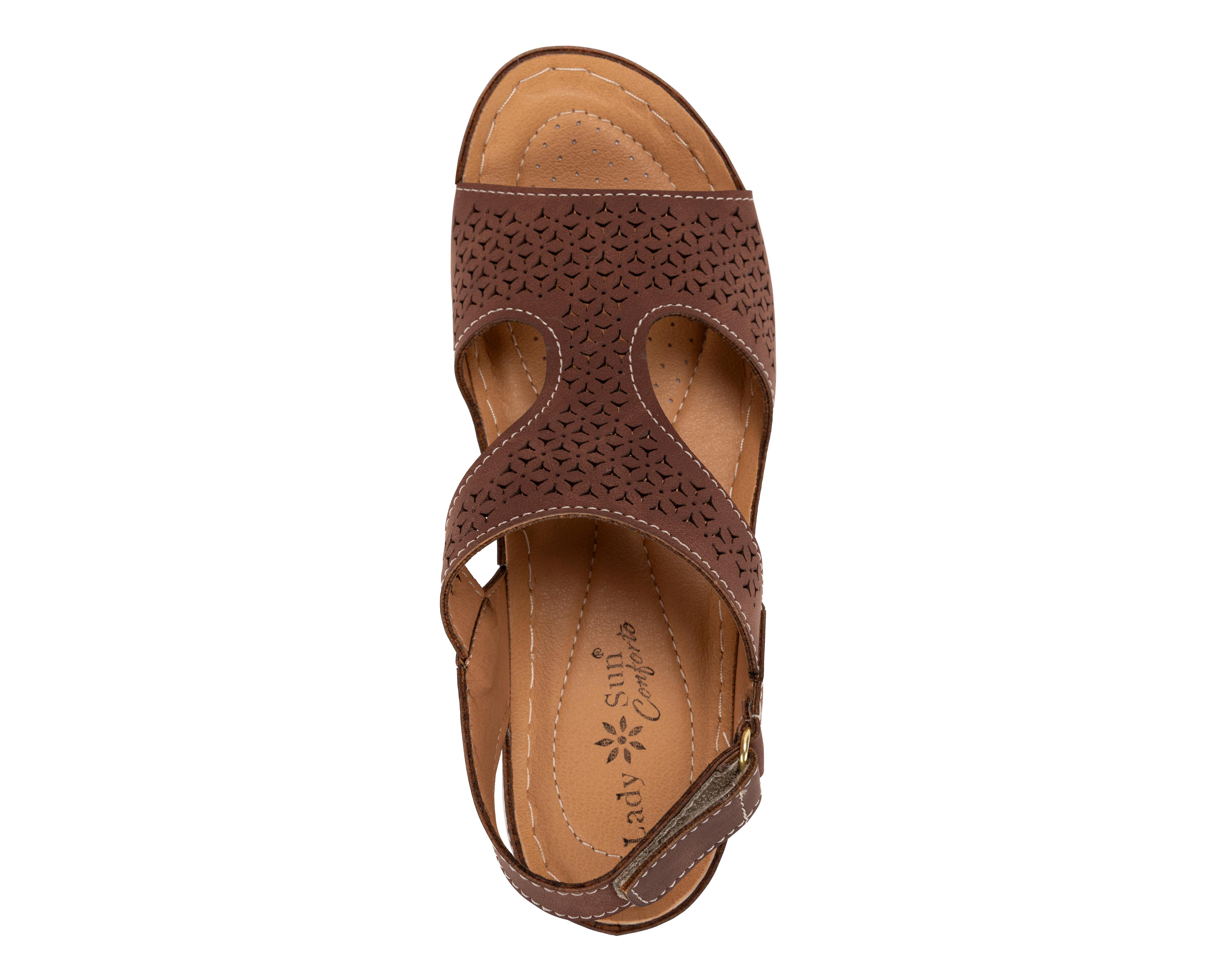 Foto 6 pulgar | Sandalias Confort Lady Sun Conforto Canada para Mujer