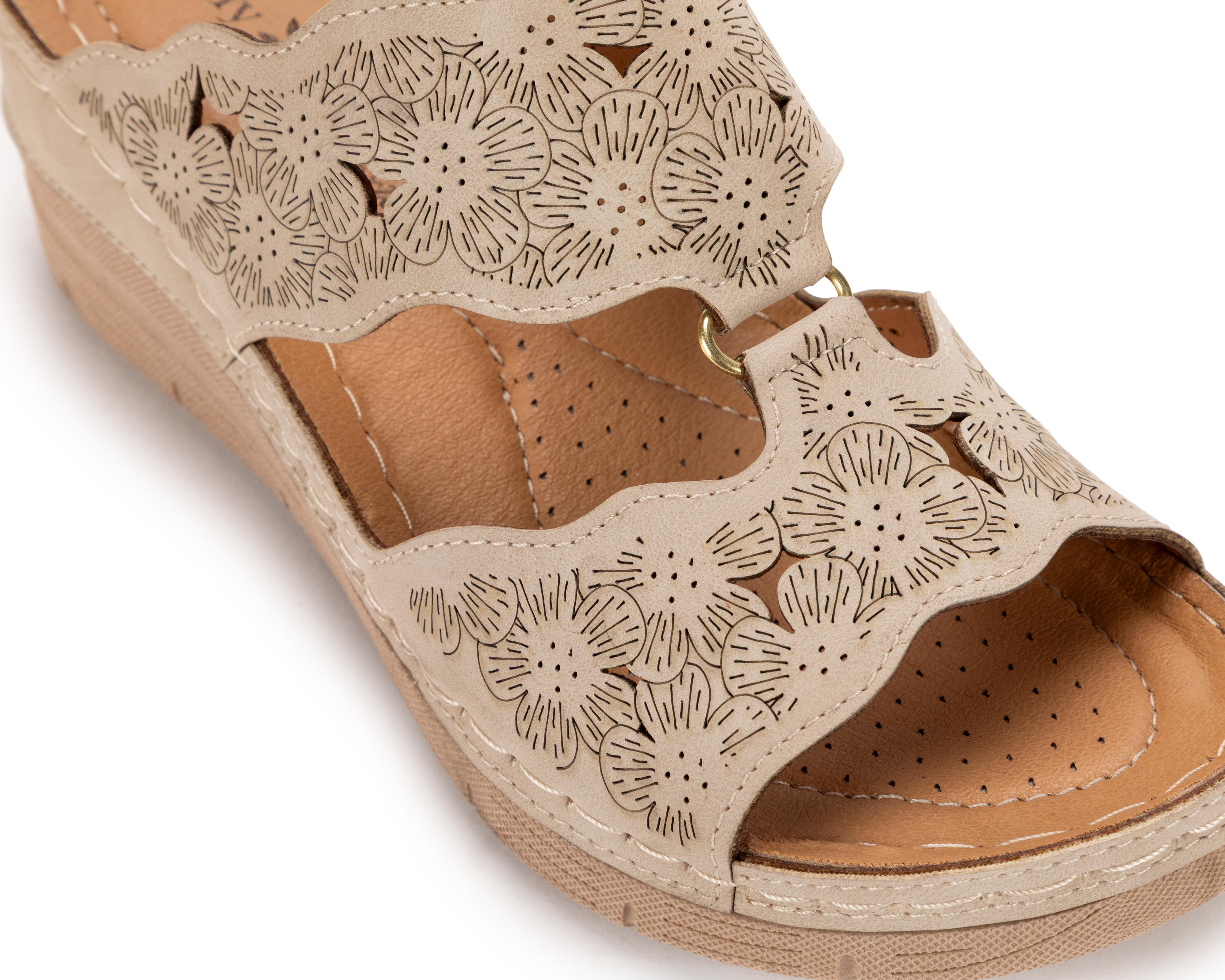 Foto 7 pulgar | Sandalias Confort Lady Sun Conforto Leslie para Mujer