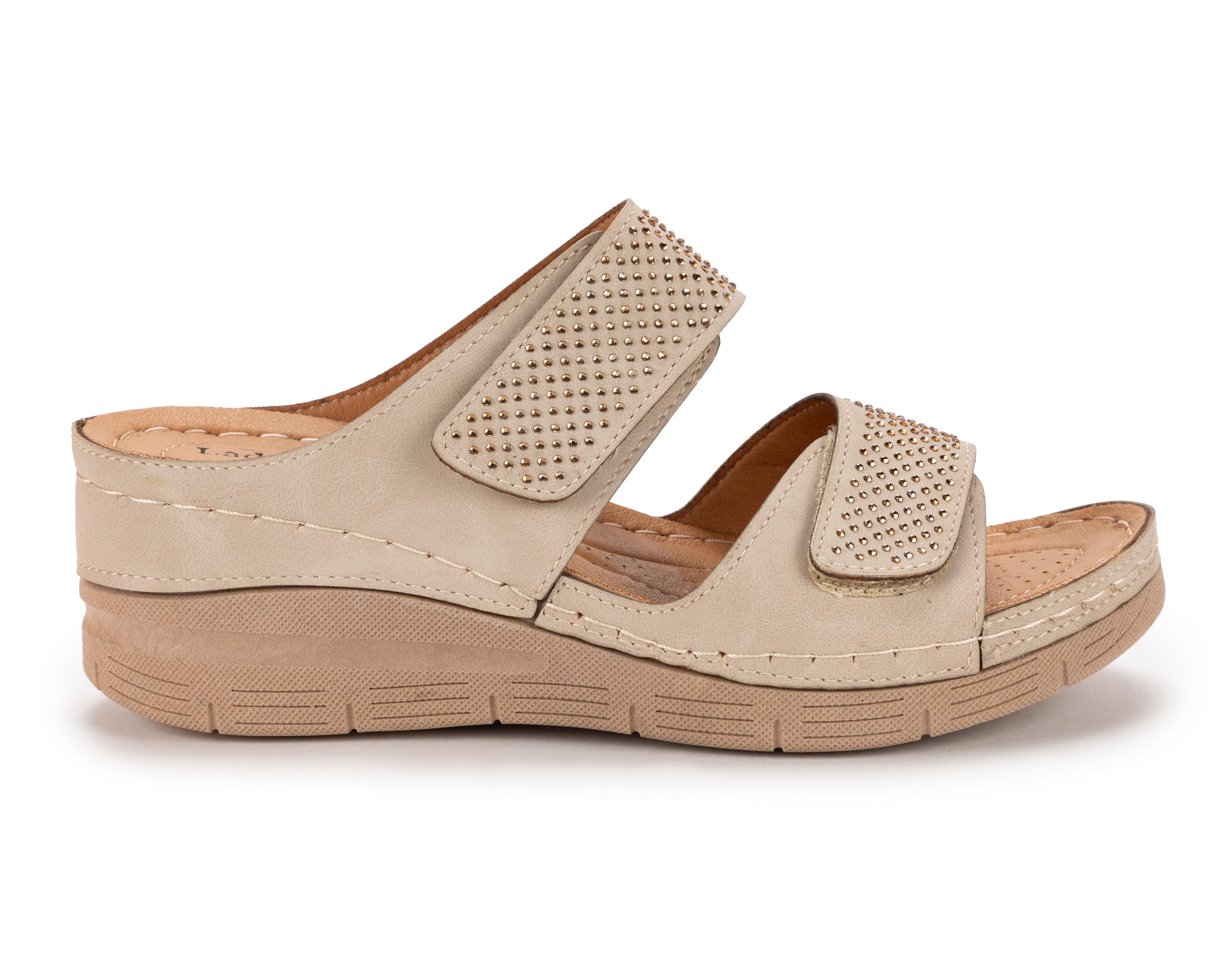 Foto 3 pulgar | Sandalias Confort Lady Sun Conforto Leslie para Mujer