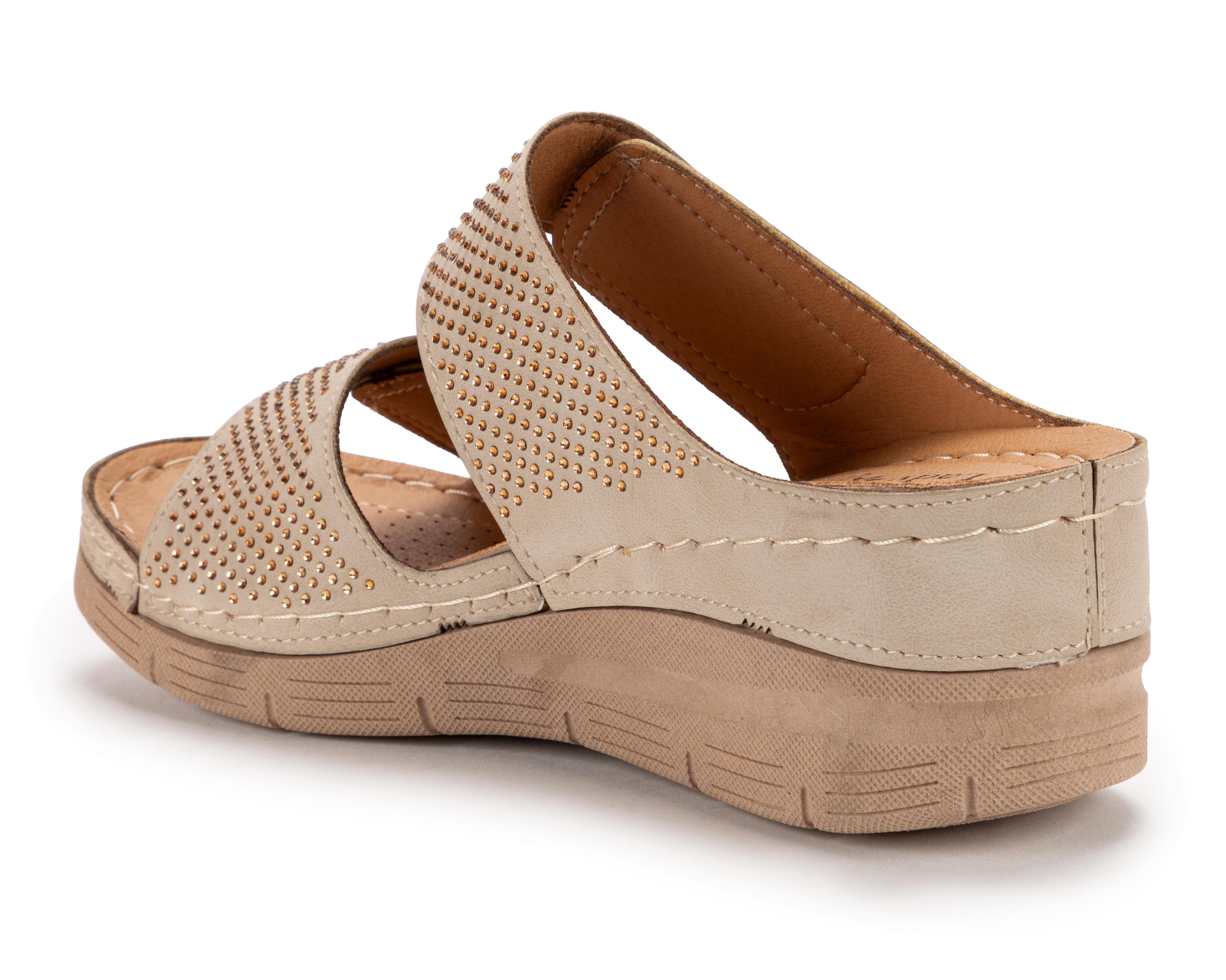 Foto 4 pulgar | Sandalias Confort Lady Sun Conforto Leslie para Mujer